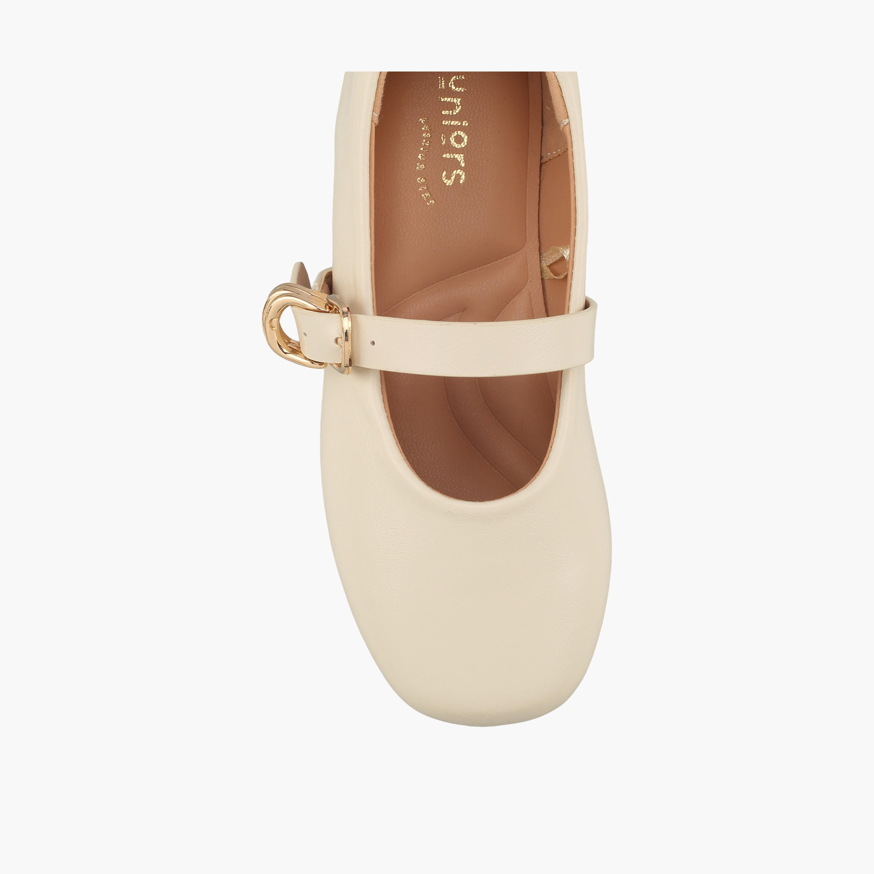 حذاء ماري جين بارز الملمس للفتيات من جونيورز-girls-shoes-ballerinas-image-4