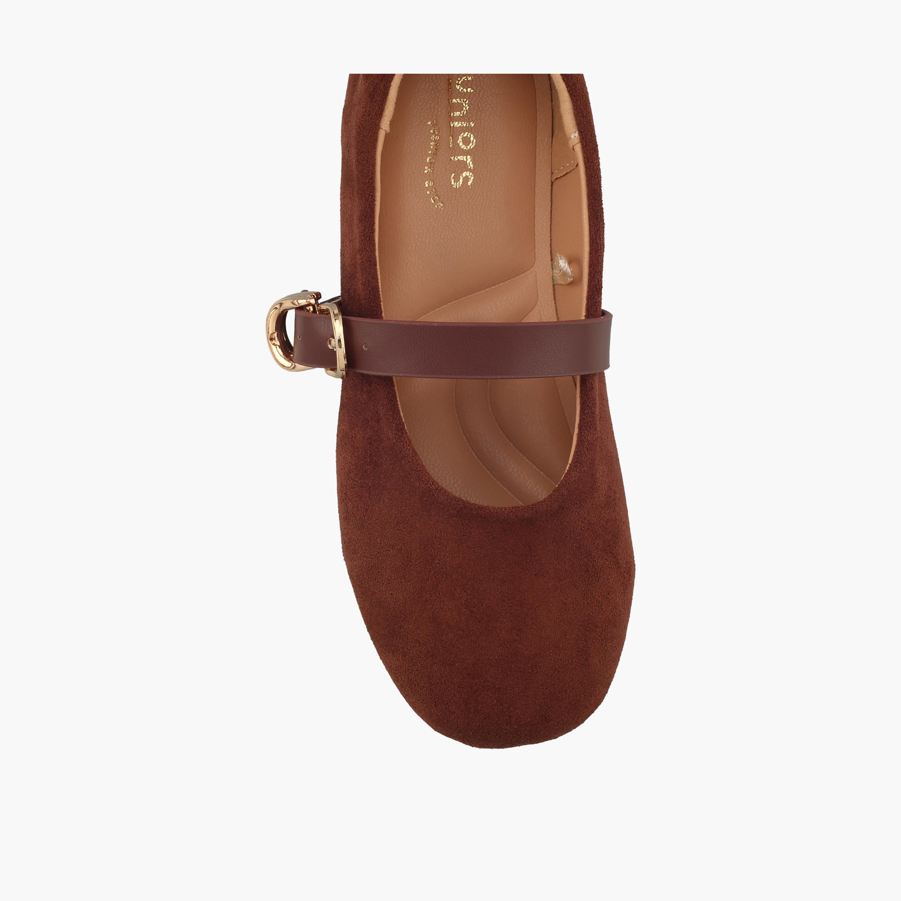 حذاء ماري جين بارز الملمس للفتيات من جونيورز-girls-shoes-ballerinas-image-4