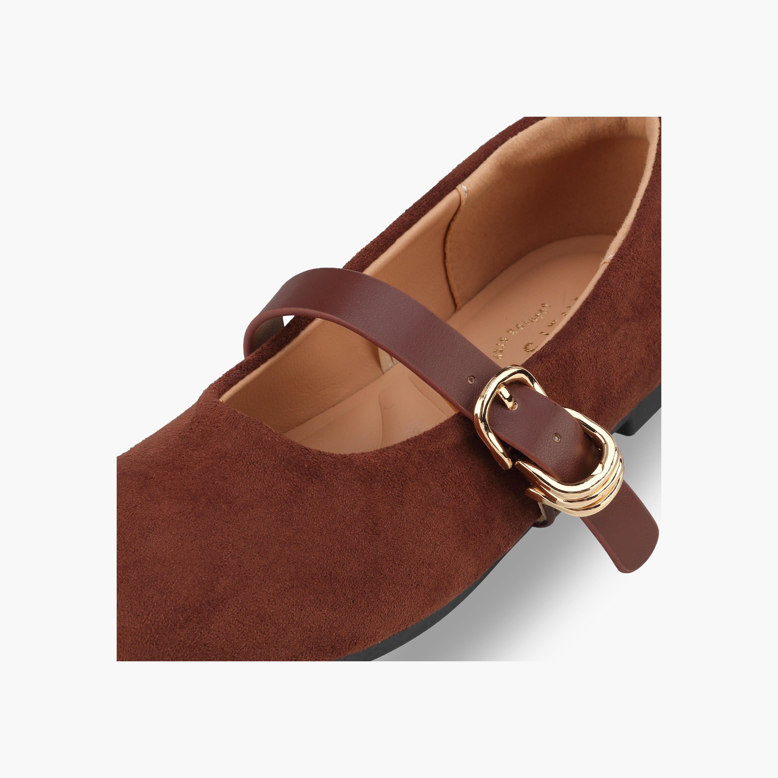 حذاء ماري جين بارز الملمس للفتيات من جونيورز-girls-shoes-ballerinas-image-6