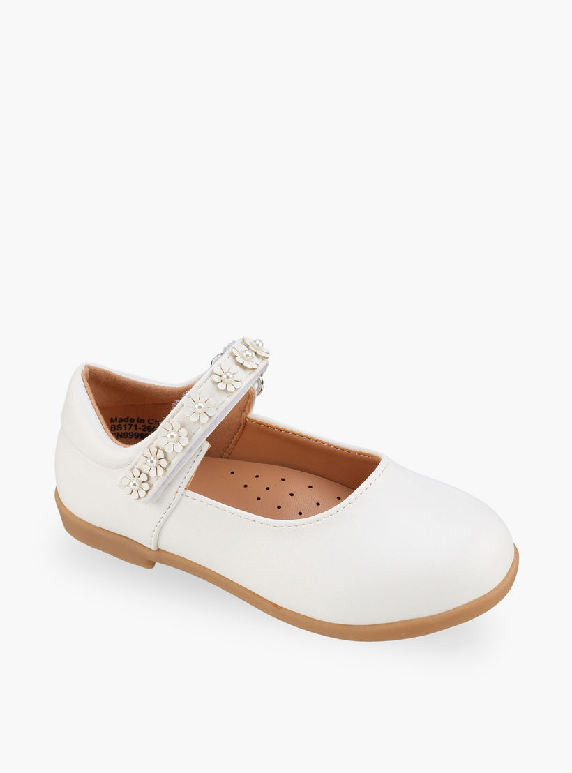 Flora Bella Girls Hook & Loop Mary Jane Shoes-girls-shoes-maryjanes-image-2
