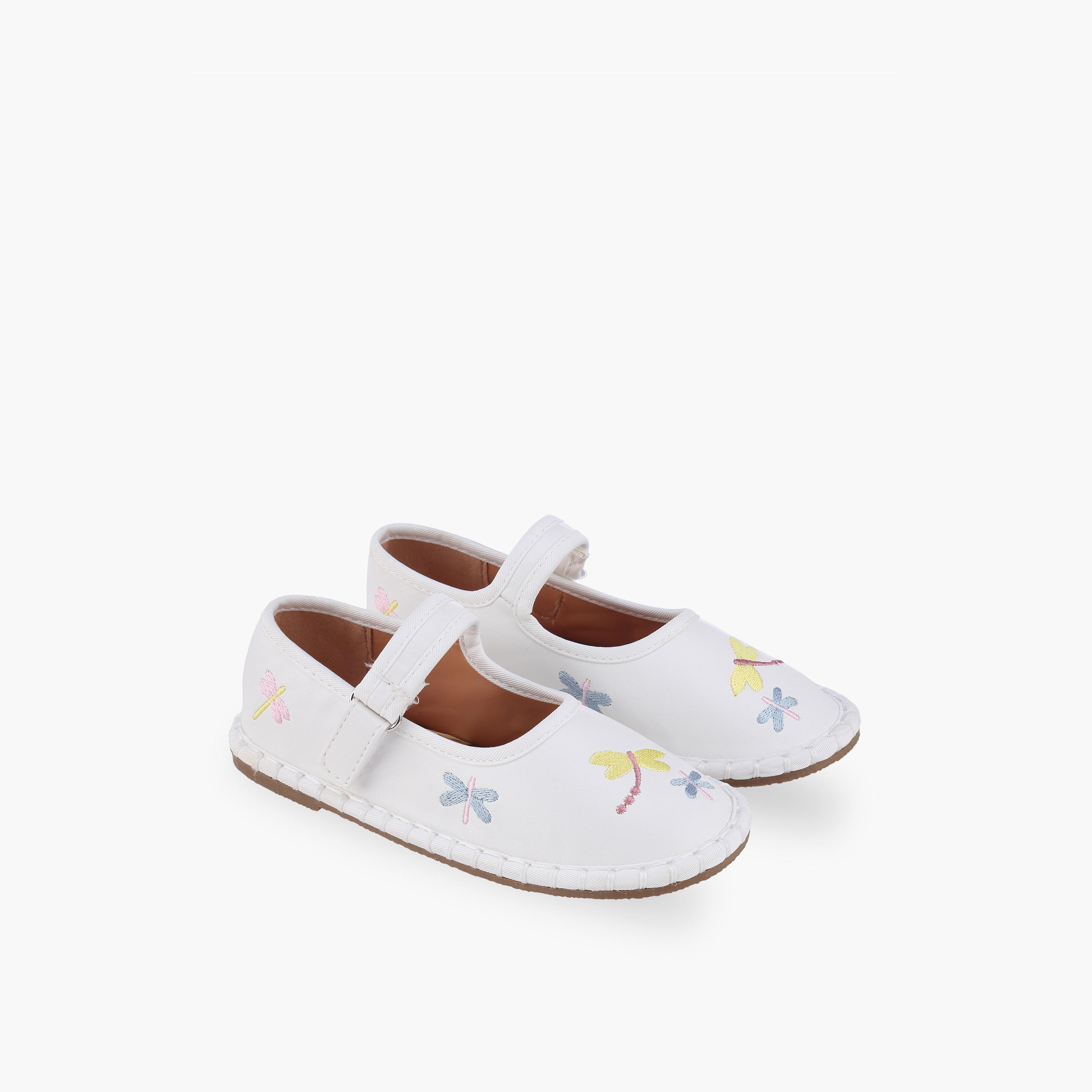 Flora Bella Girls Hook & Loop Mary Jane Shoes-girls-shoes-maryjanes-image-1