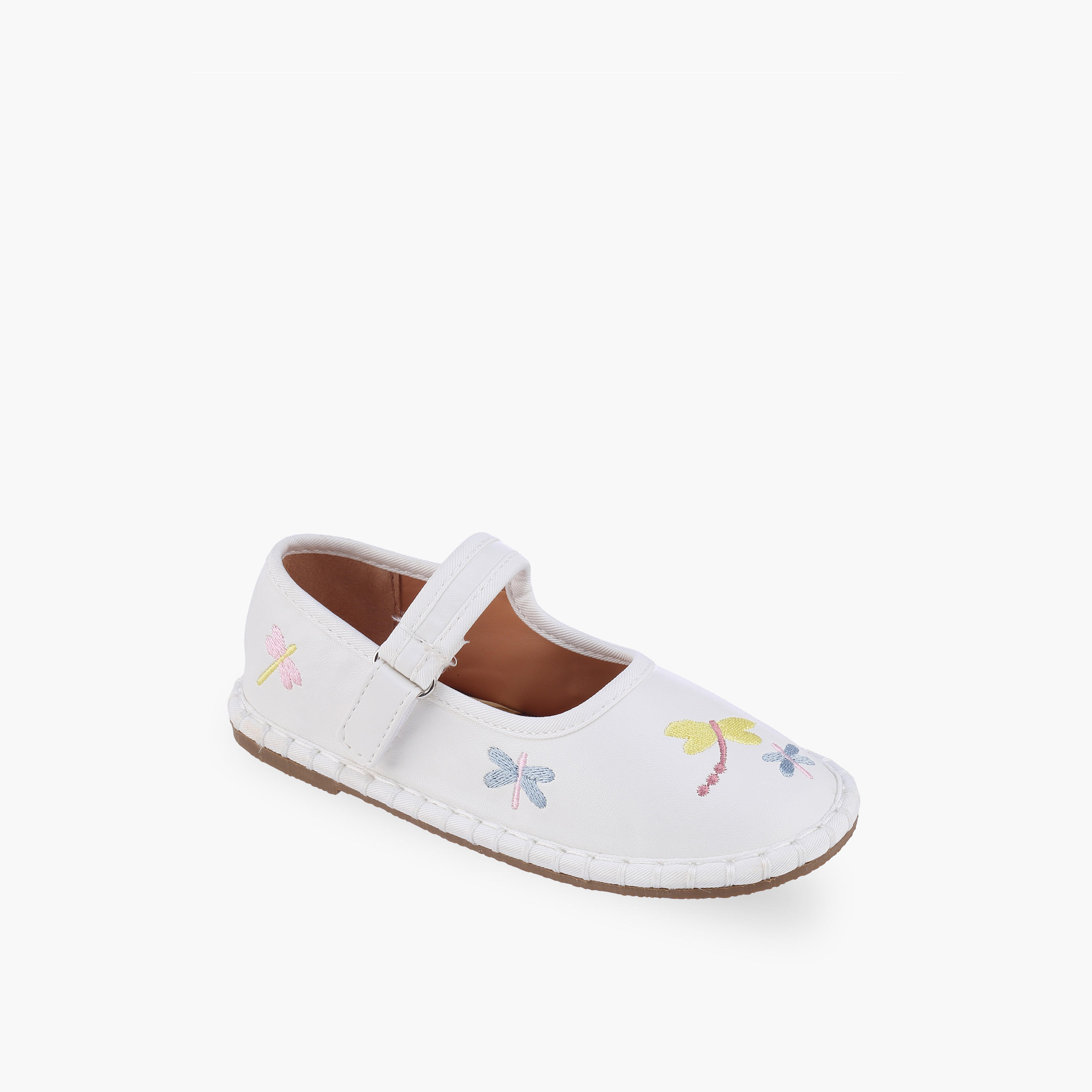 Flora Bella Girls Hook & Loop Mary Jane Shoes-girls-shoes-maryjanes-image-2
