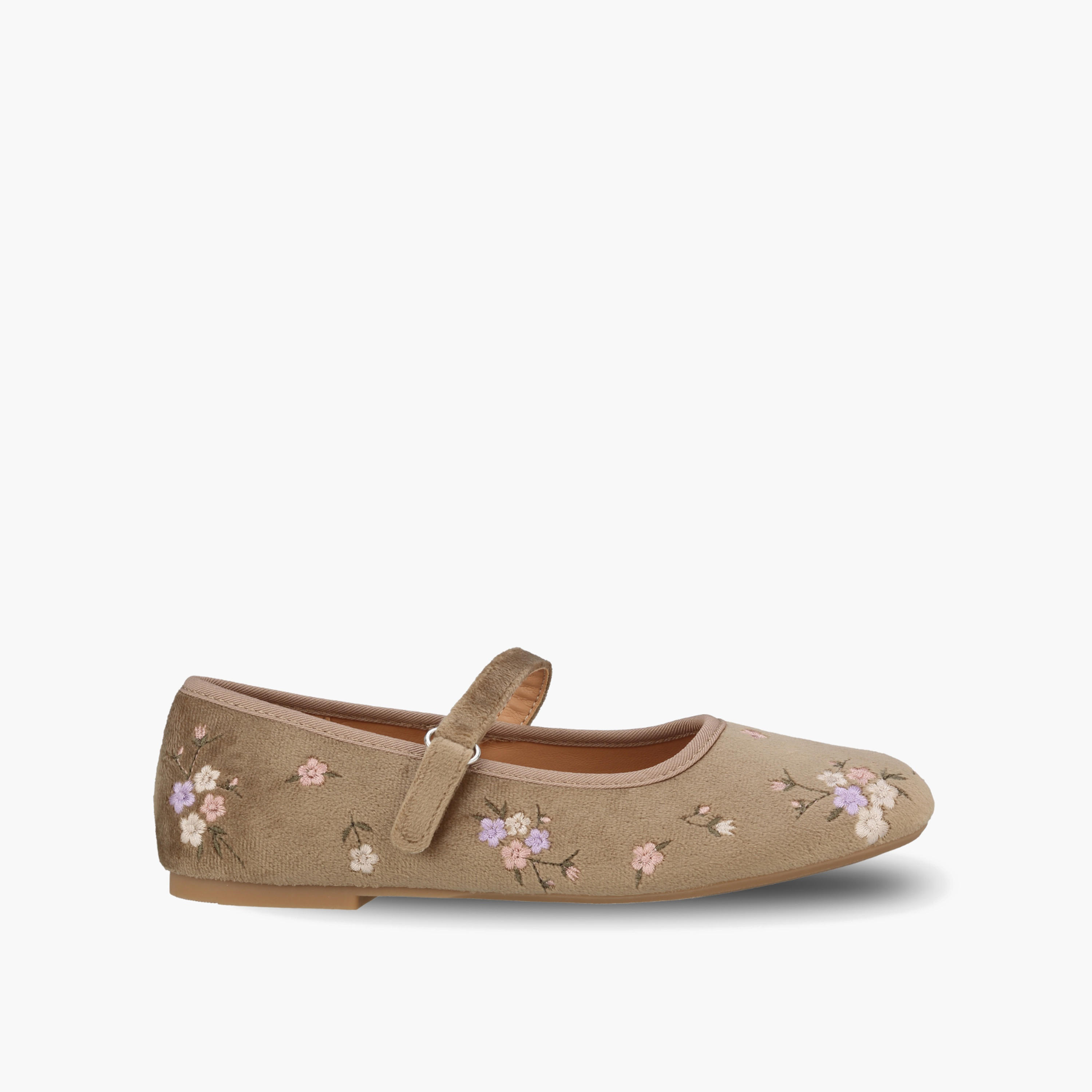 حذاء ماري جين بتطريز للفتيات من ليتل ميسي-girls-shoes-ballerinas-image-3