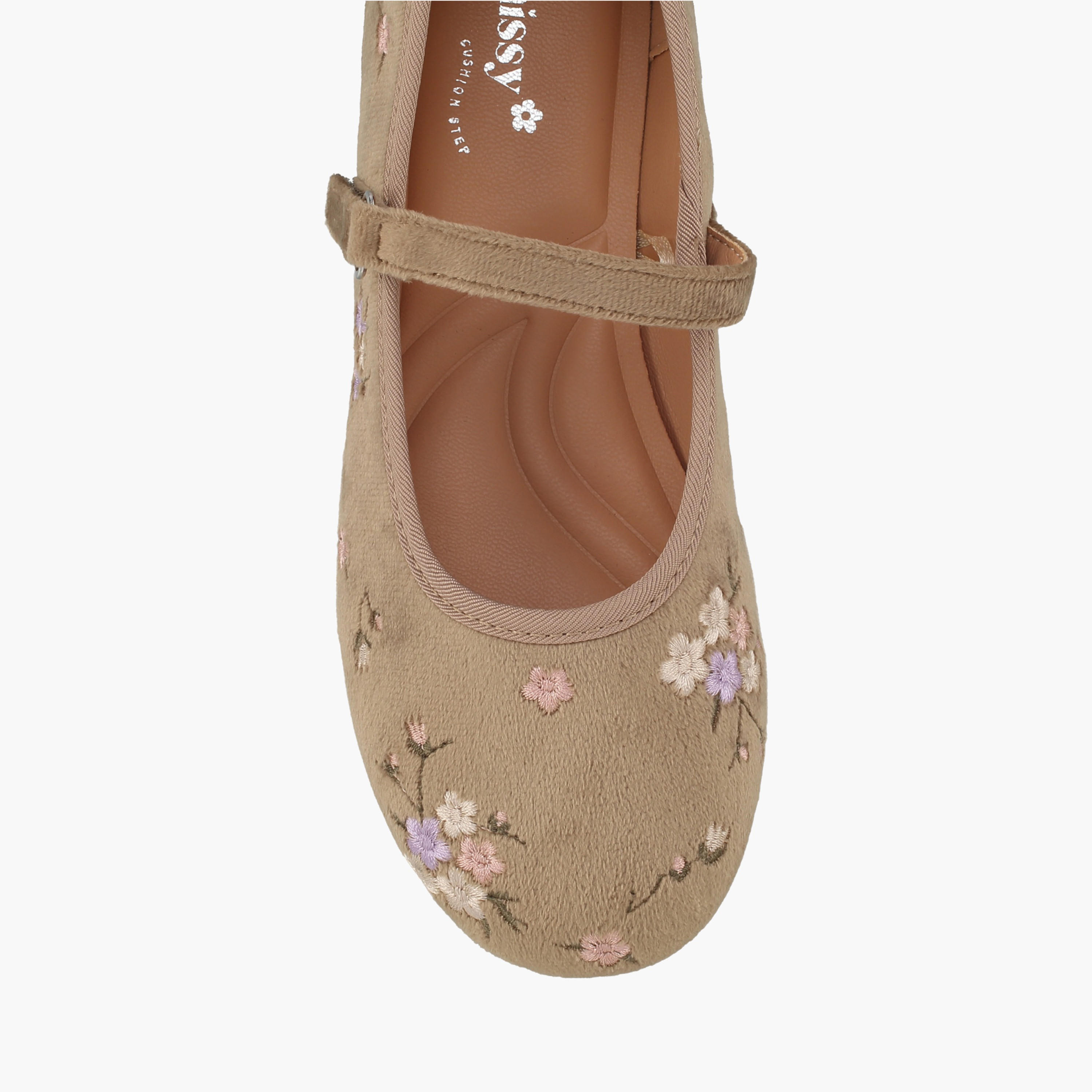 حذاء ماري جين بتطريز للفتيات من ليتل ميسي-girls-shoes-ballerinas-image-4