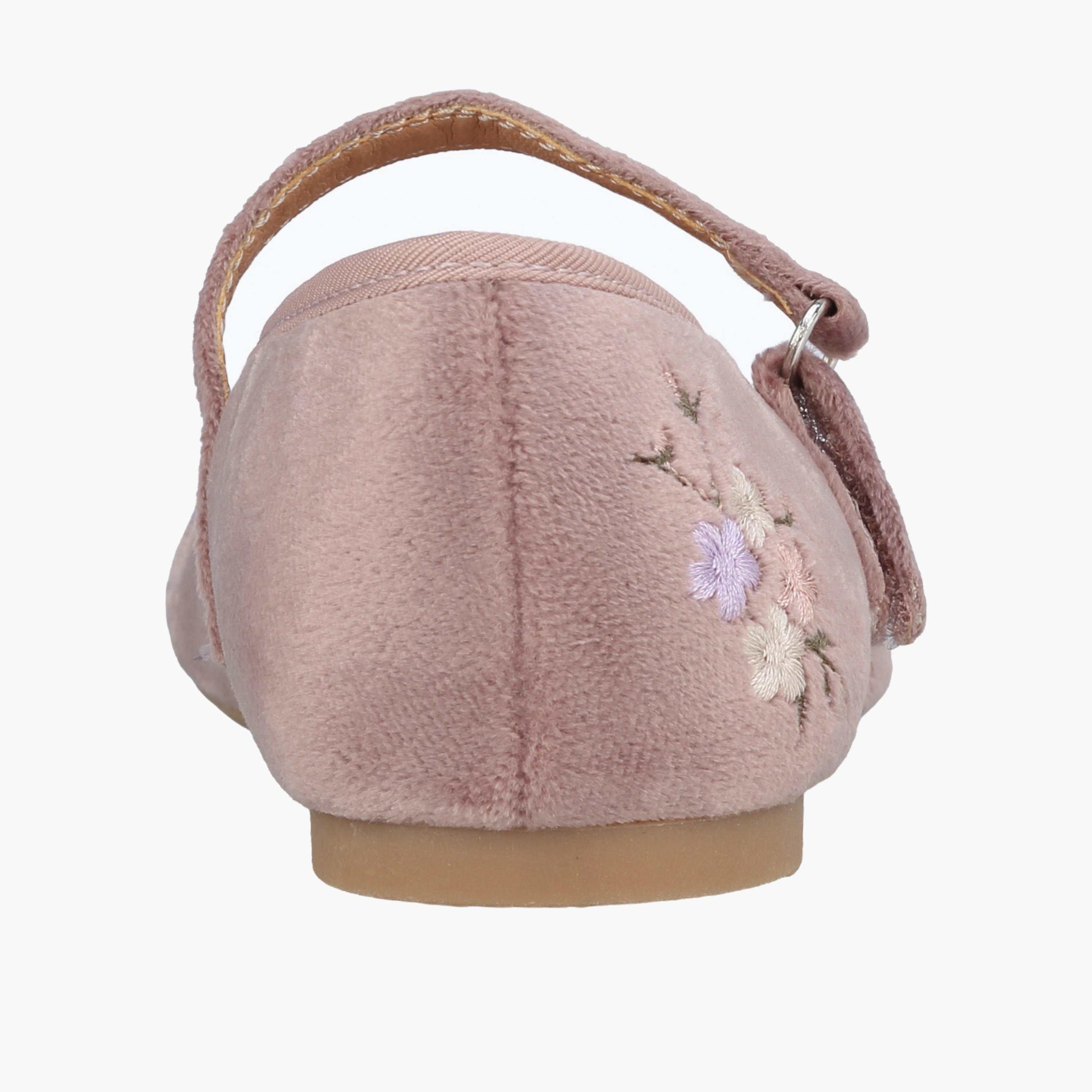 حذاء ماري جين بتطريز للفتيات من ليتل ميسي-girls-shoes-ballerinas-image-5