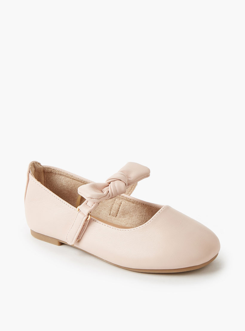حذاء باليرينا بشريط إغلاق لاصق للبنات من جونيورز-girls-shoes-maryjanes-image-2