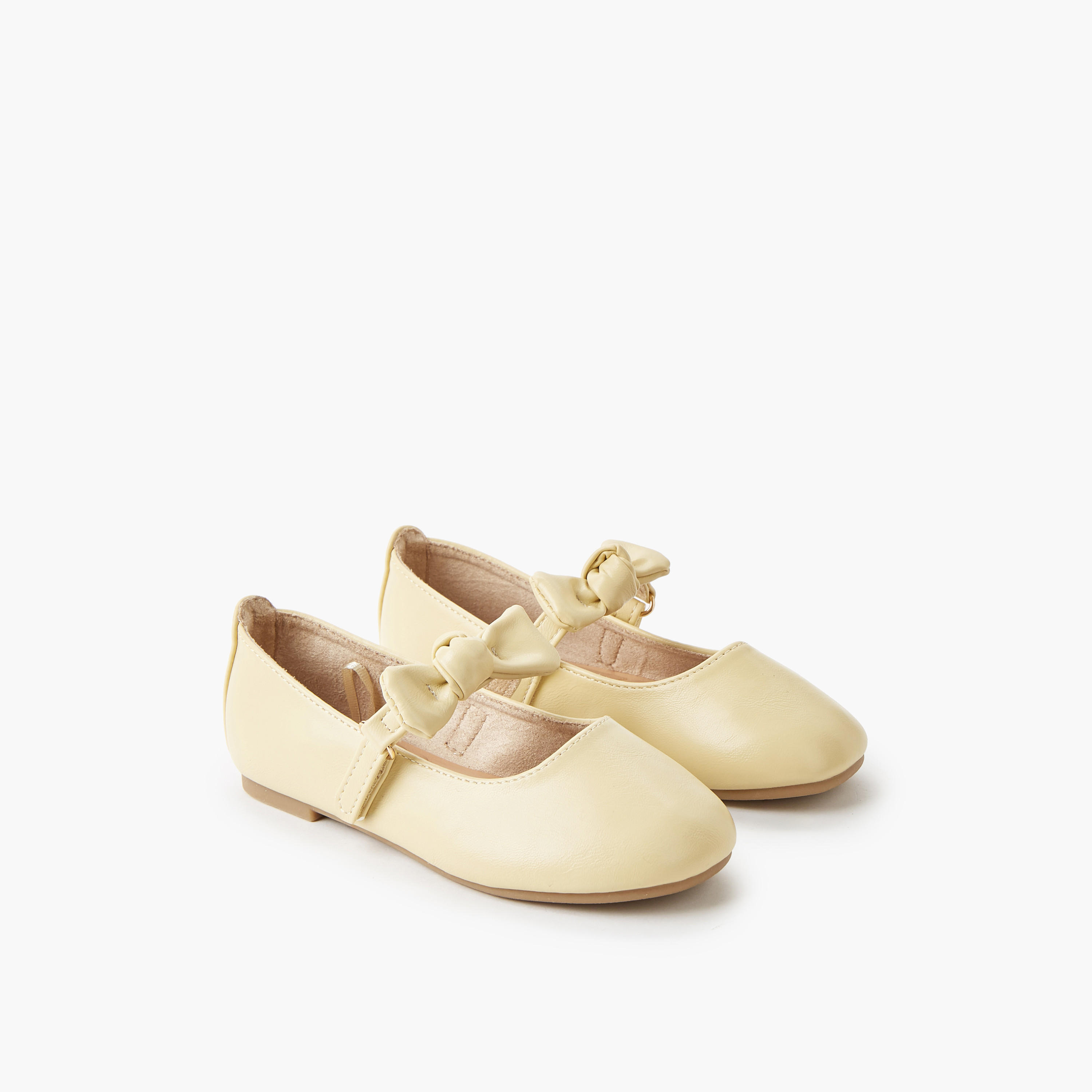 Juniors Girls Hook & Loop Ballerina Shoes-girls-shoes-maryjanes-image-1
