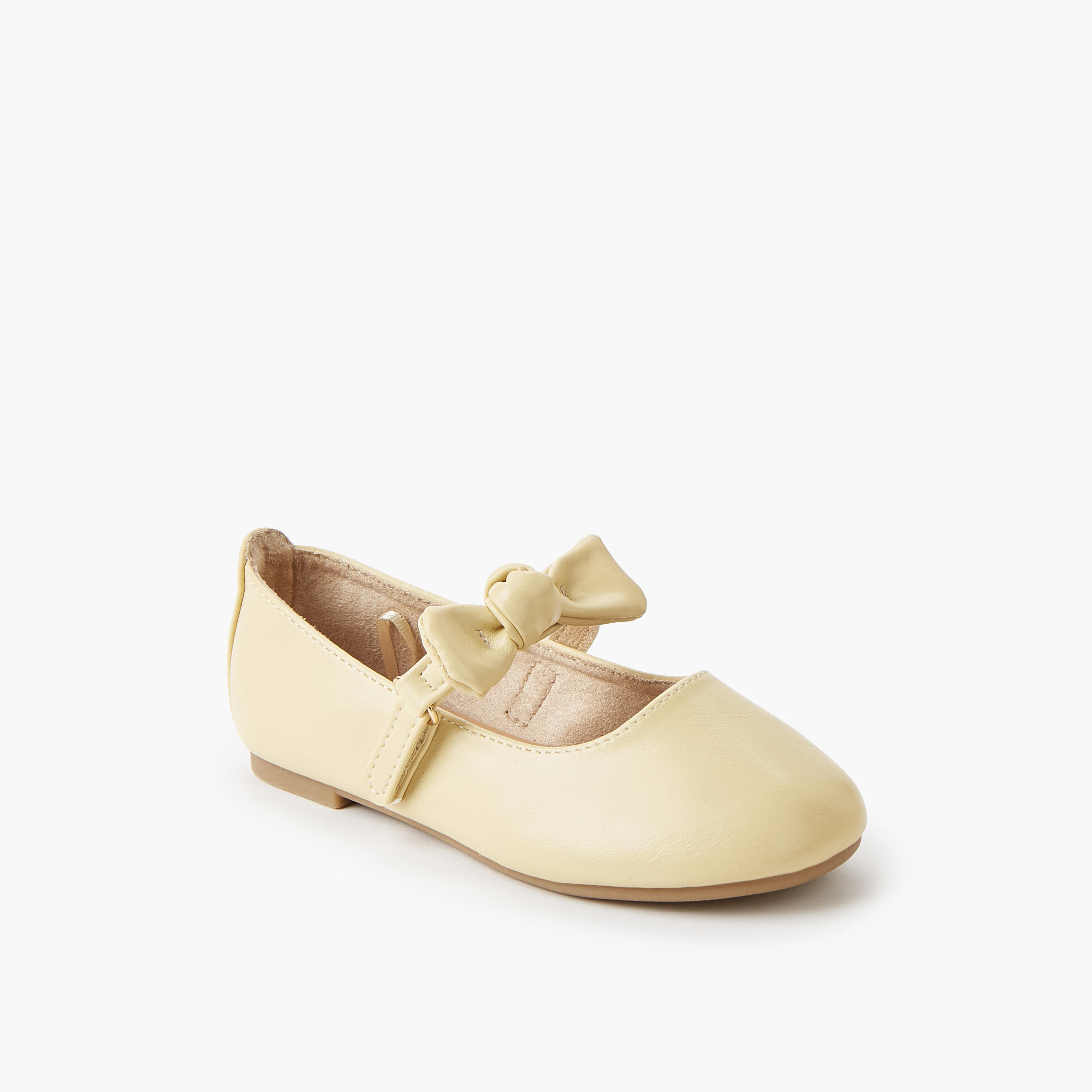 Juniors Girls Hook & Loop Ballerina Shoes-girls-shoes-maryjanes-image-2
