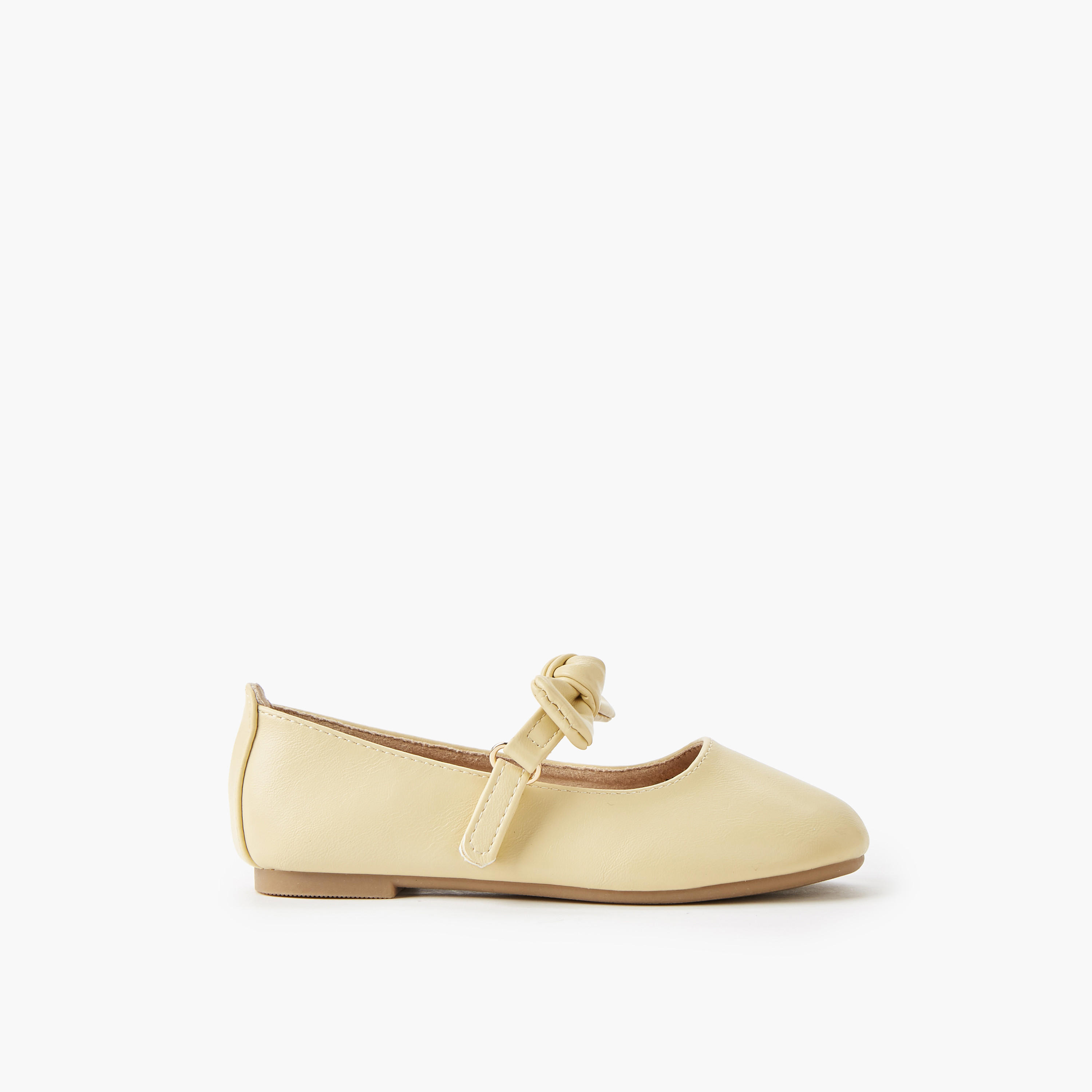 Juniors Girls Hook & Loop Ballerina Shoes-girls-shoes-maryjanes-image-3