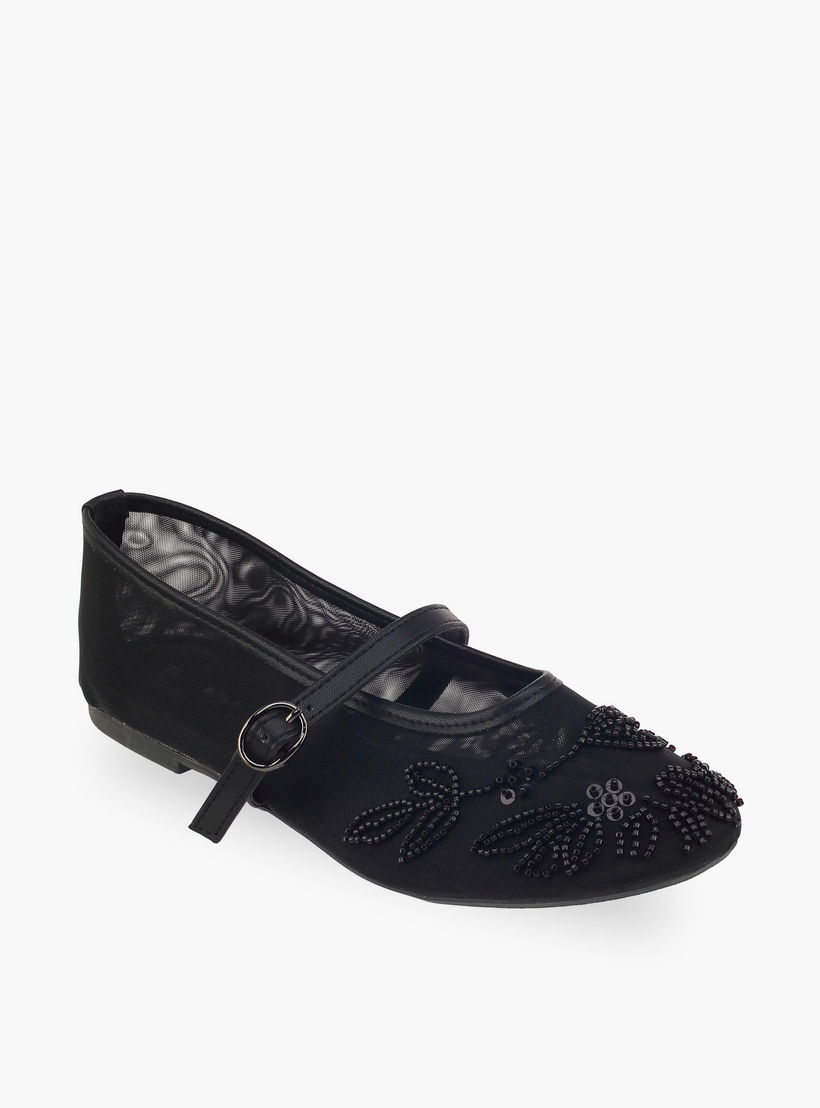 Flora Bella Women Embellished Mary Jane Shoes-women-shoes-flats-ballerinas-image-2