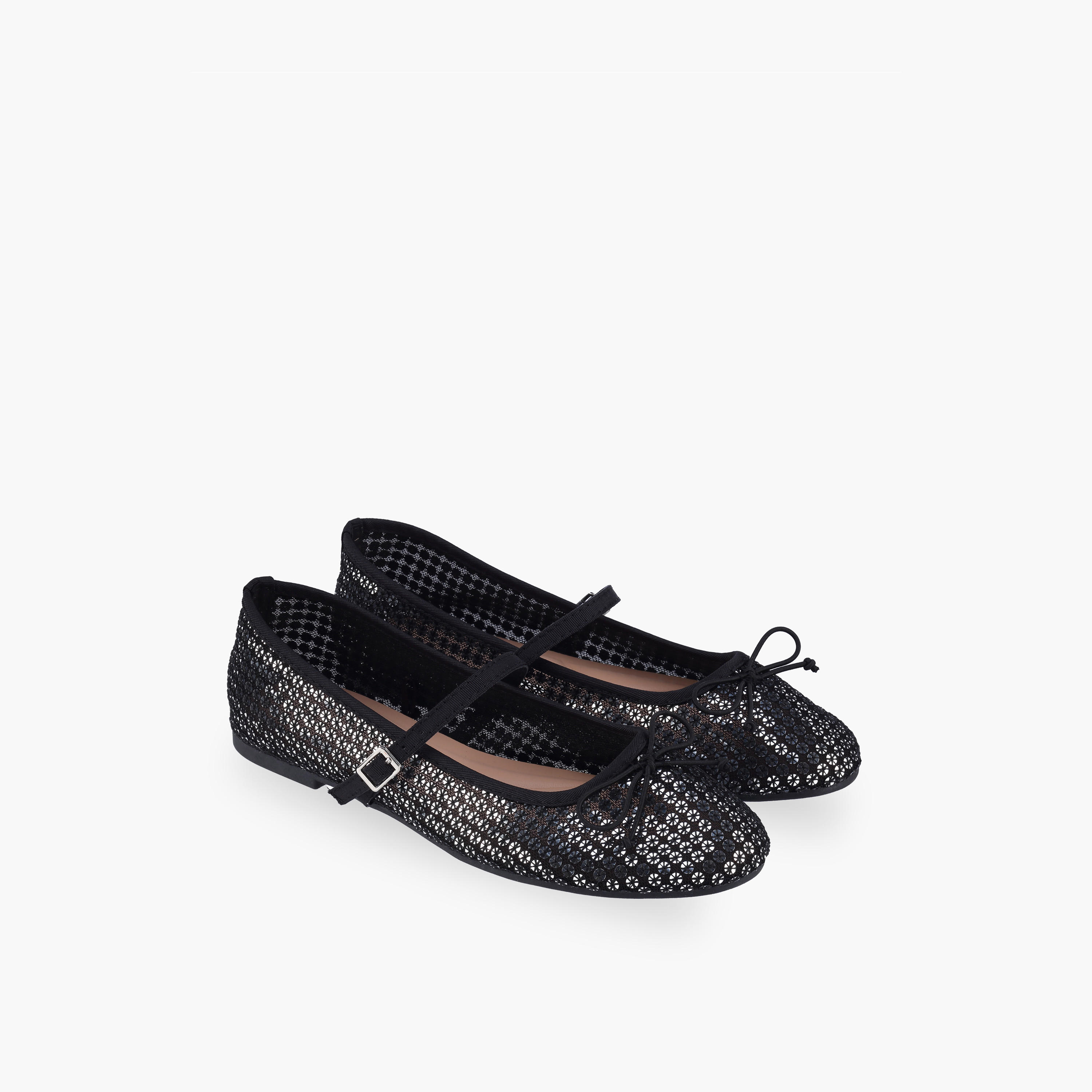 حذاء باليرينا بإبزيم إغلاق للنساء من سيليست-women-shoes-ballerinas-image-1