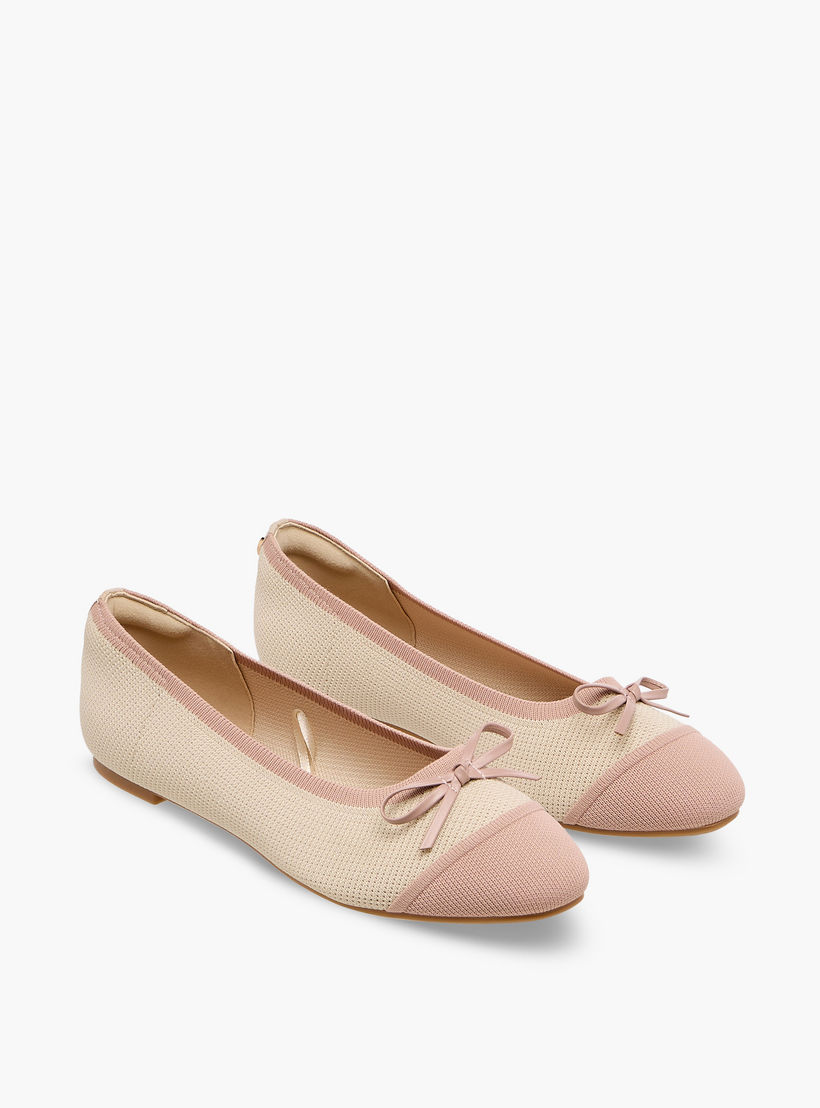 حذاء باليرينا بارز الملمس للنساء من سيليست-women-shoes-ballerinas-image-1