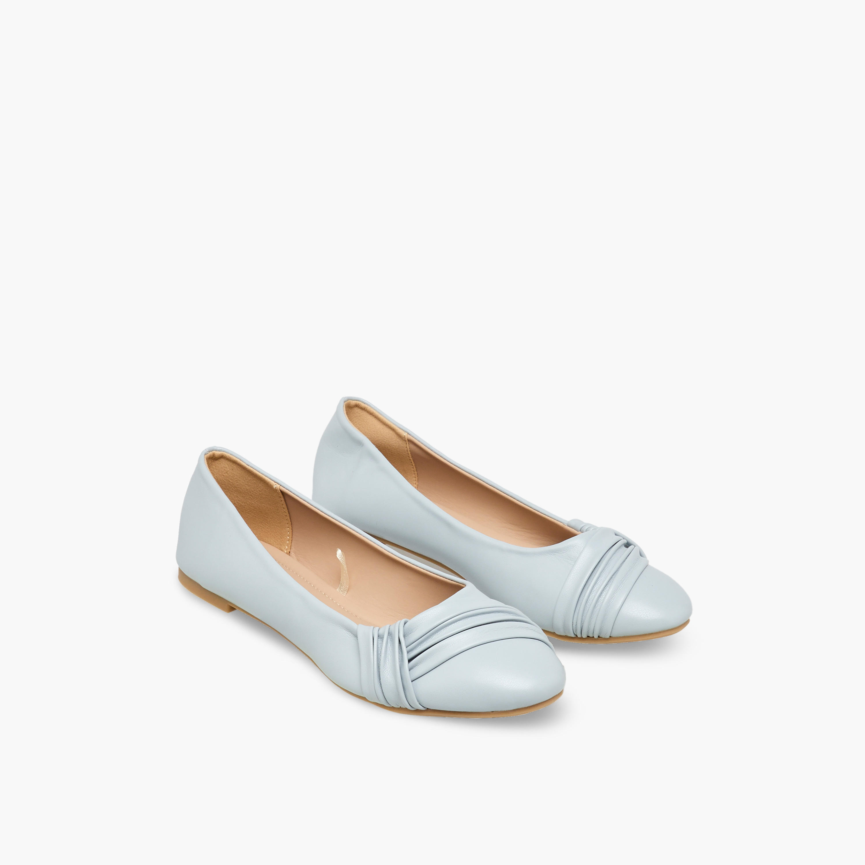 حذاء باليرينا بتفاصيل كشكش للنساء من فلورا بيلا-women-shoes-flats-ballerinas-image-1