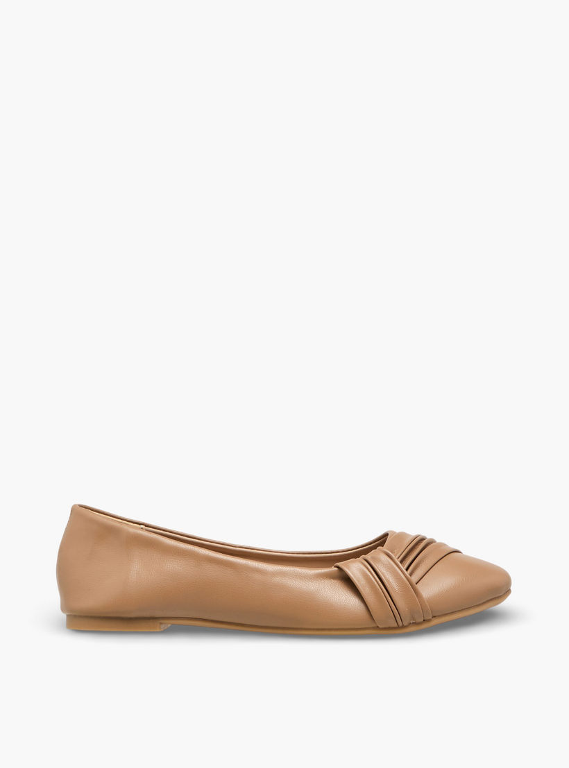 Flora Bella Women Ruched Detail Ballerina Shoes-women-shoes-flats-ballerinas-image-3