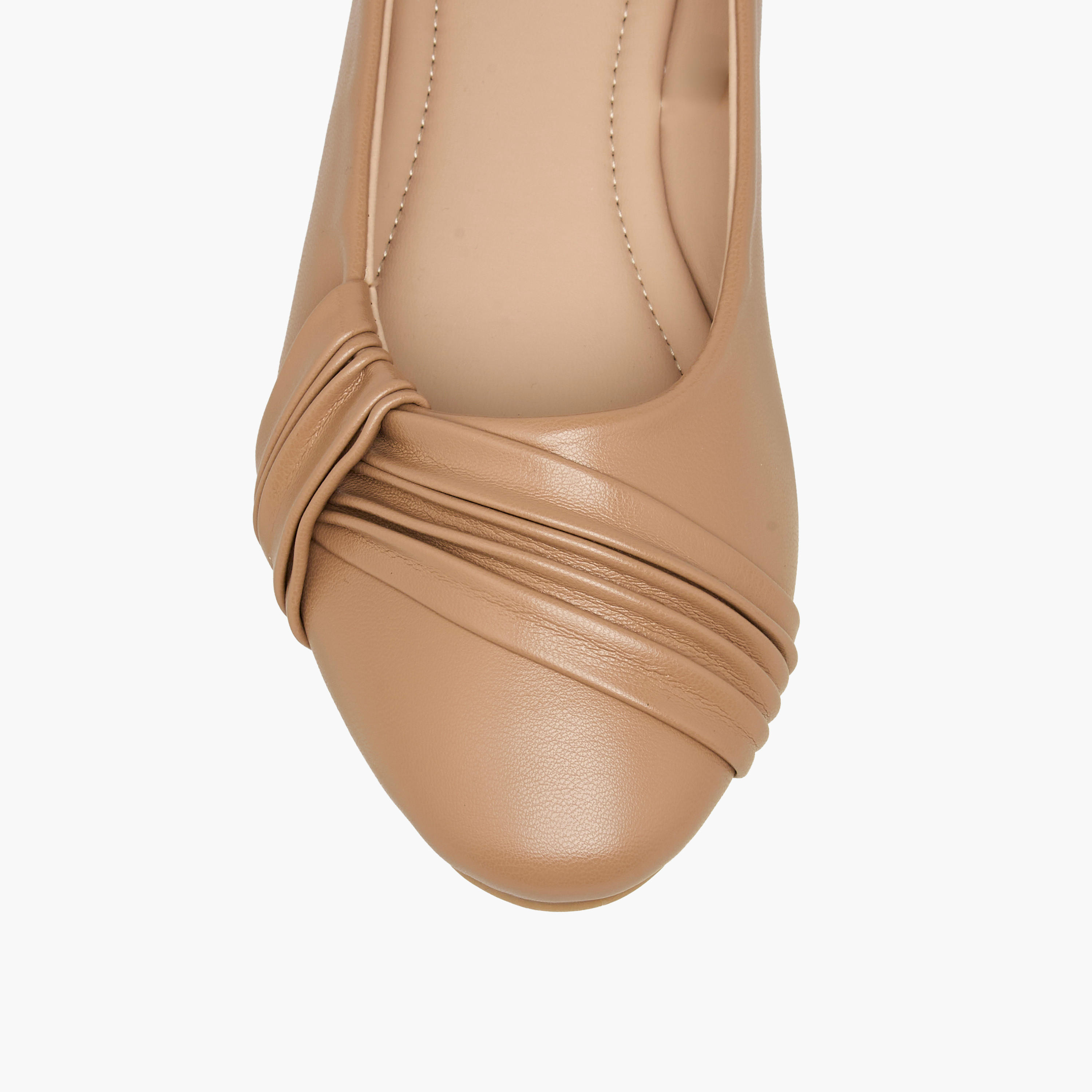 Flora Bella Women Ruched Detail Ballerina Shoes-women-shoes-flats-ballerinas-image-4