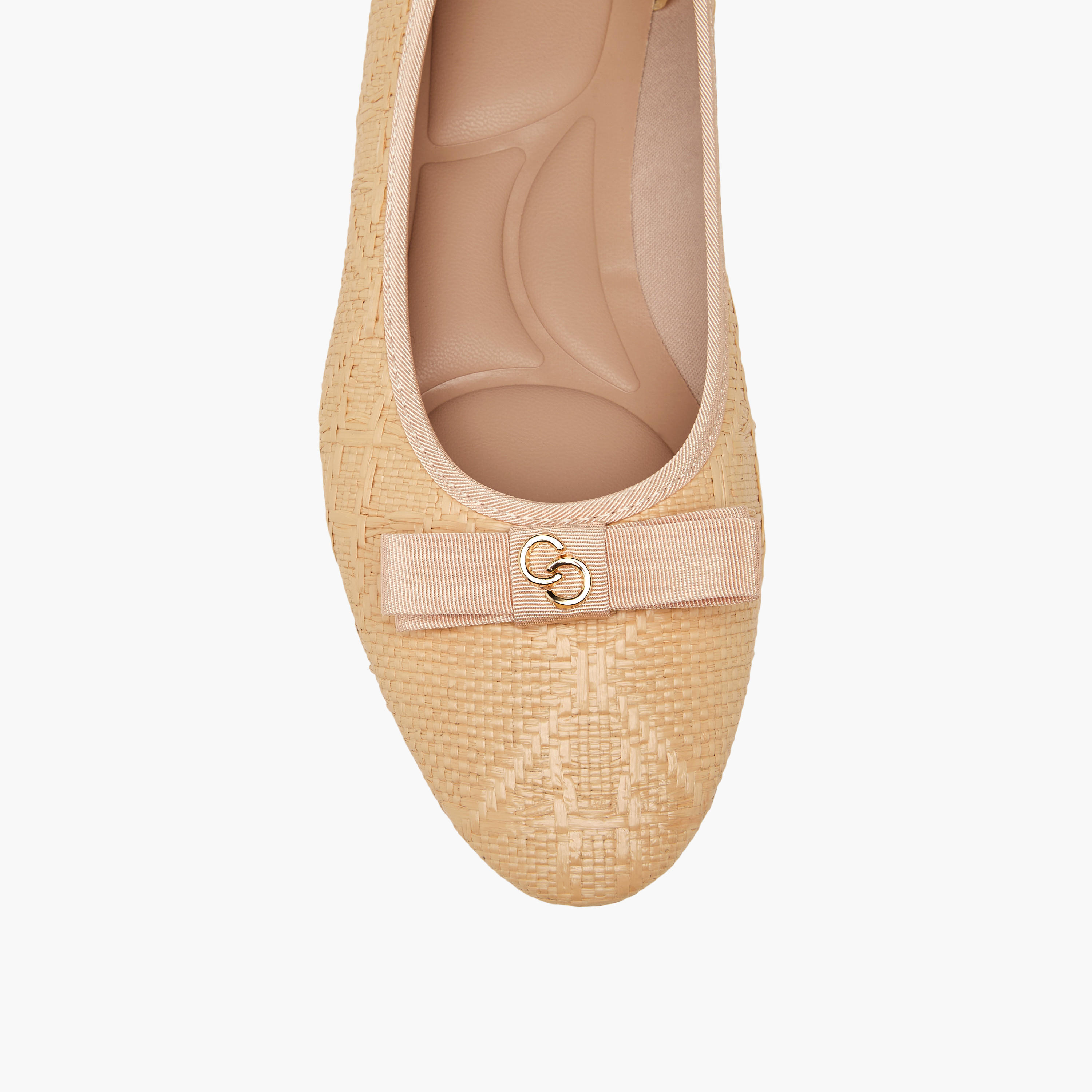 حذاء باليرينا سهل الارتداء بزينة فيونكة من سيليست-women-shoes-ballerinas-image-5