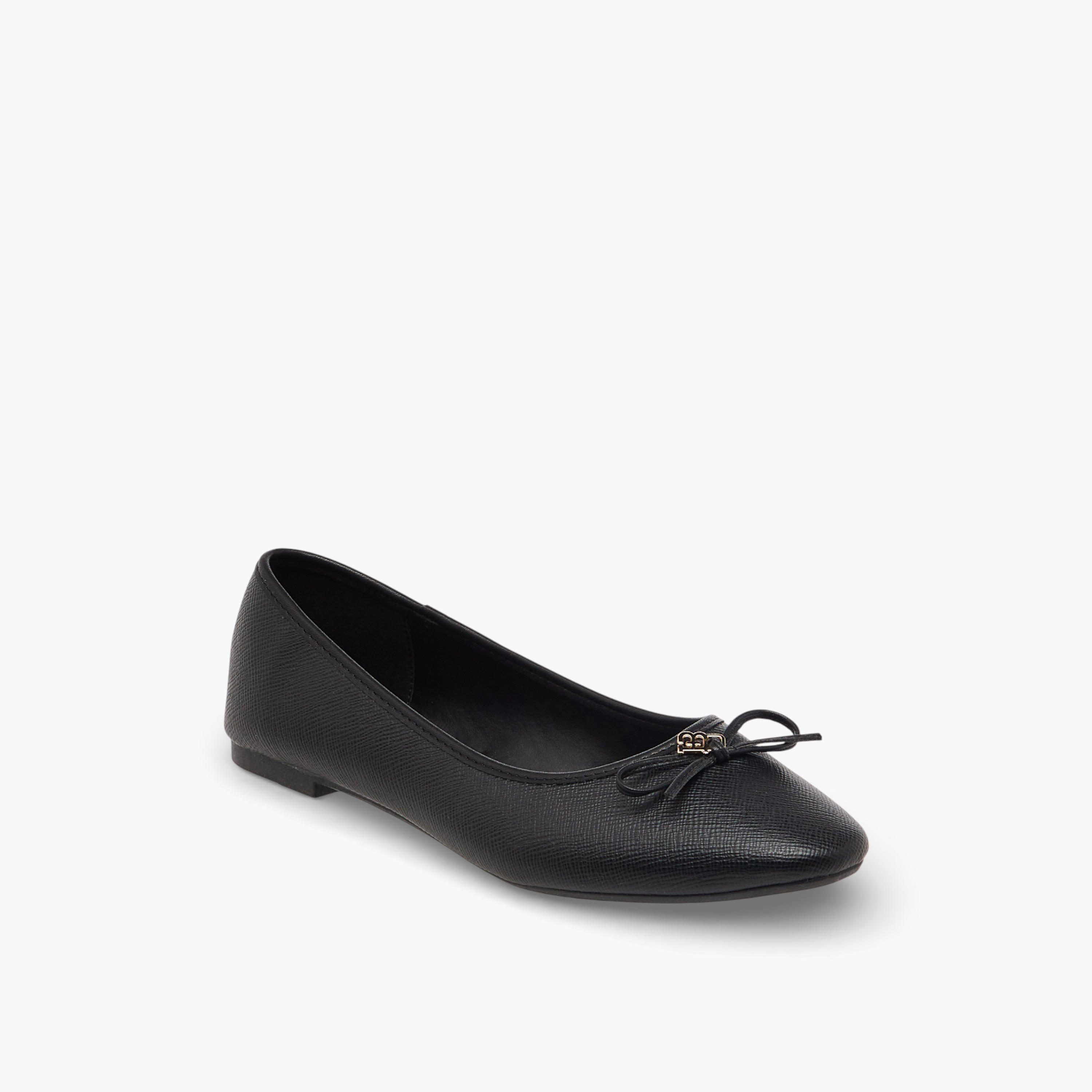 Flora Bella Women Bow Detail Ballerina Shoes-women-shoes-flats-ballerinas-image-2