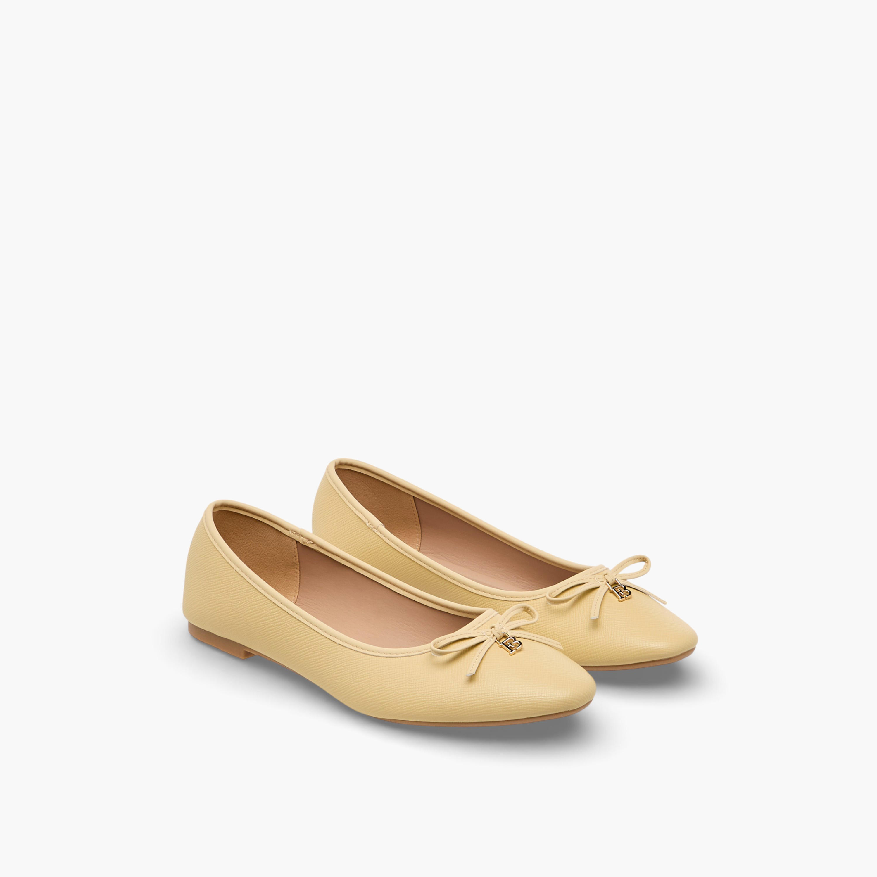 Flora Bella Women Bow Detail Ballerina Shoes-women-shoes-flats-ballerinas-image-1