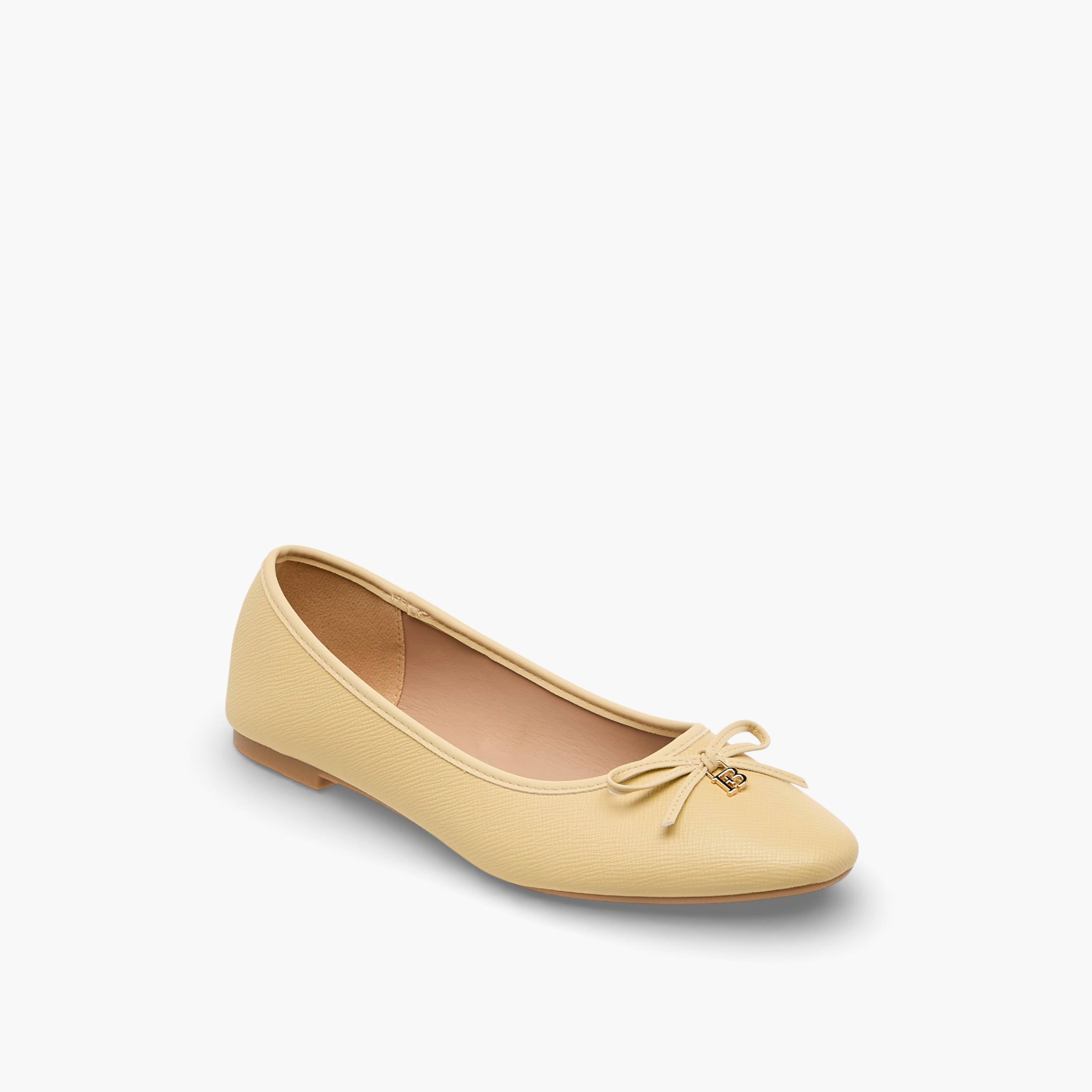 Flora Bella Women Bow Detail Ballerina Shoes-women-shoes-flats-ballerinas-image-2