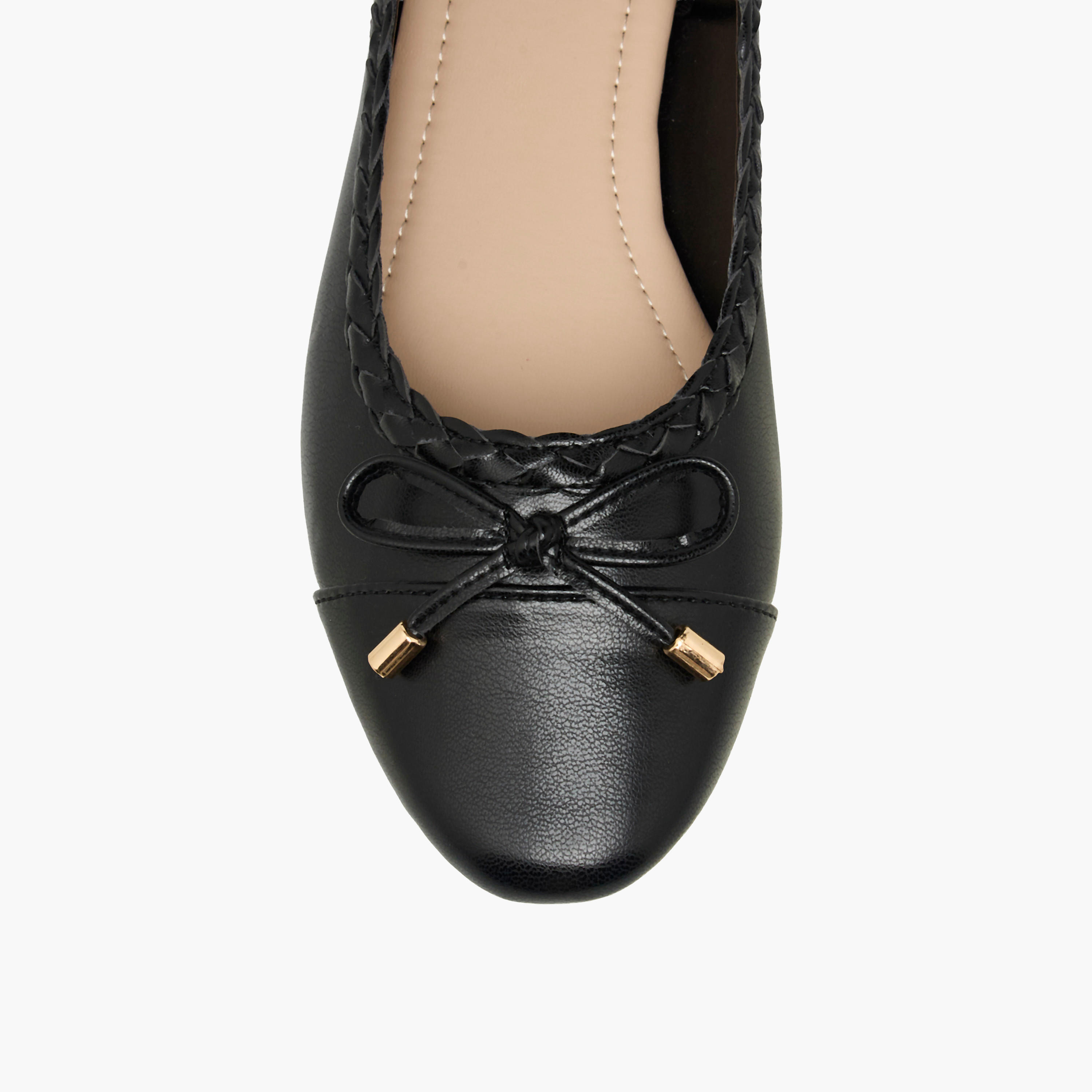 Flora Bella Women Braided Trim Ballerina Shoes-women-shoes-flats-ballerinas-image-4