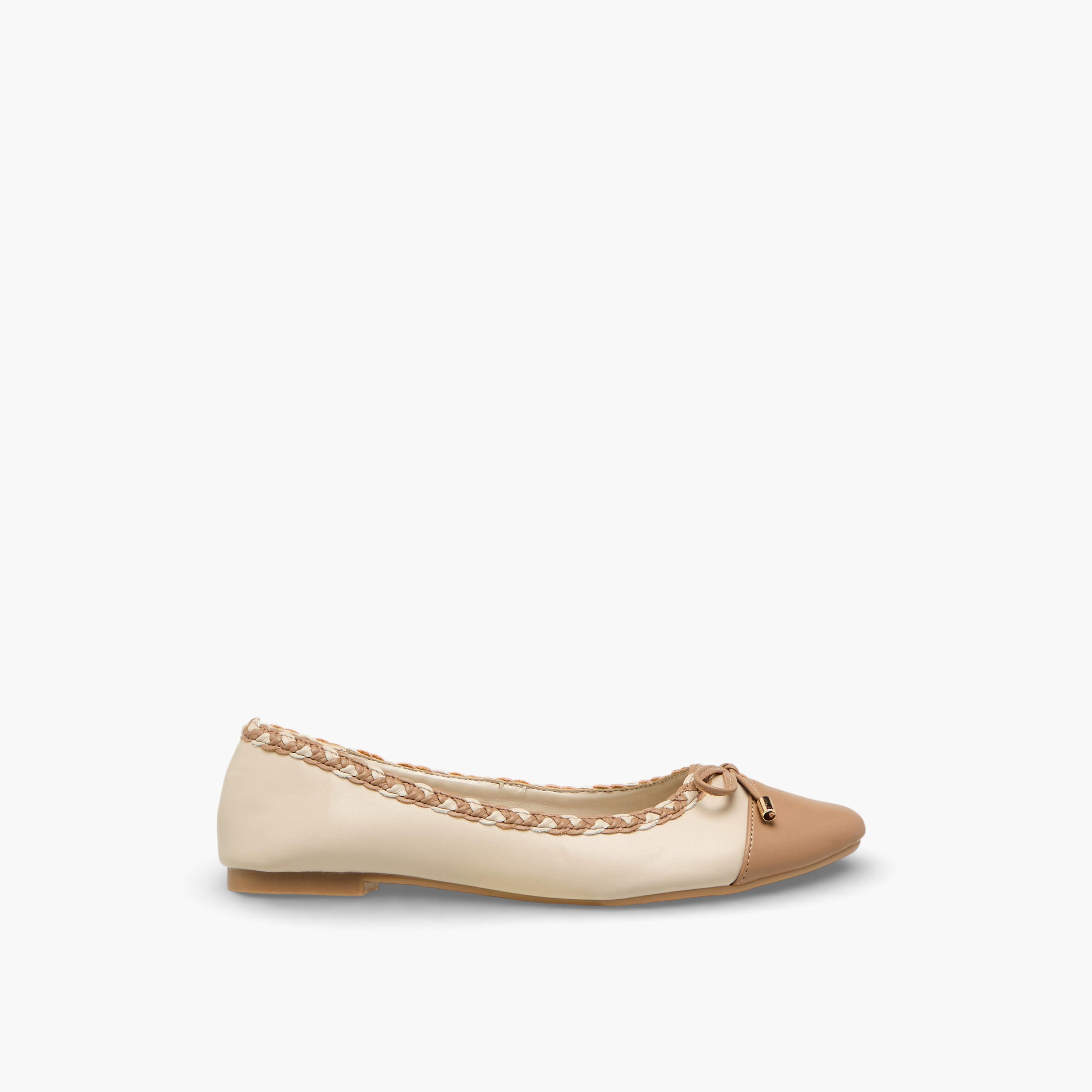 Flora Bella Women Braided Trim Ballerina Shoes-women-shoes-flats-ballerinas-image-3