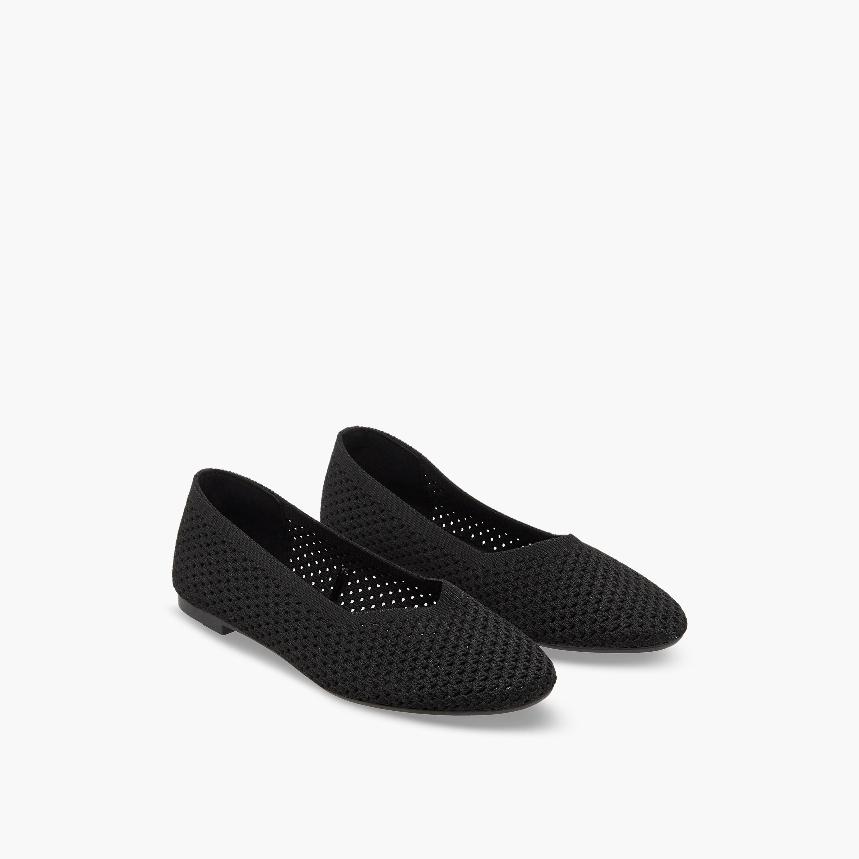 Flora Bella Women Textured Ballerina Shoes-women-shoes-flats-ballerinas-image-1