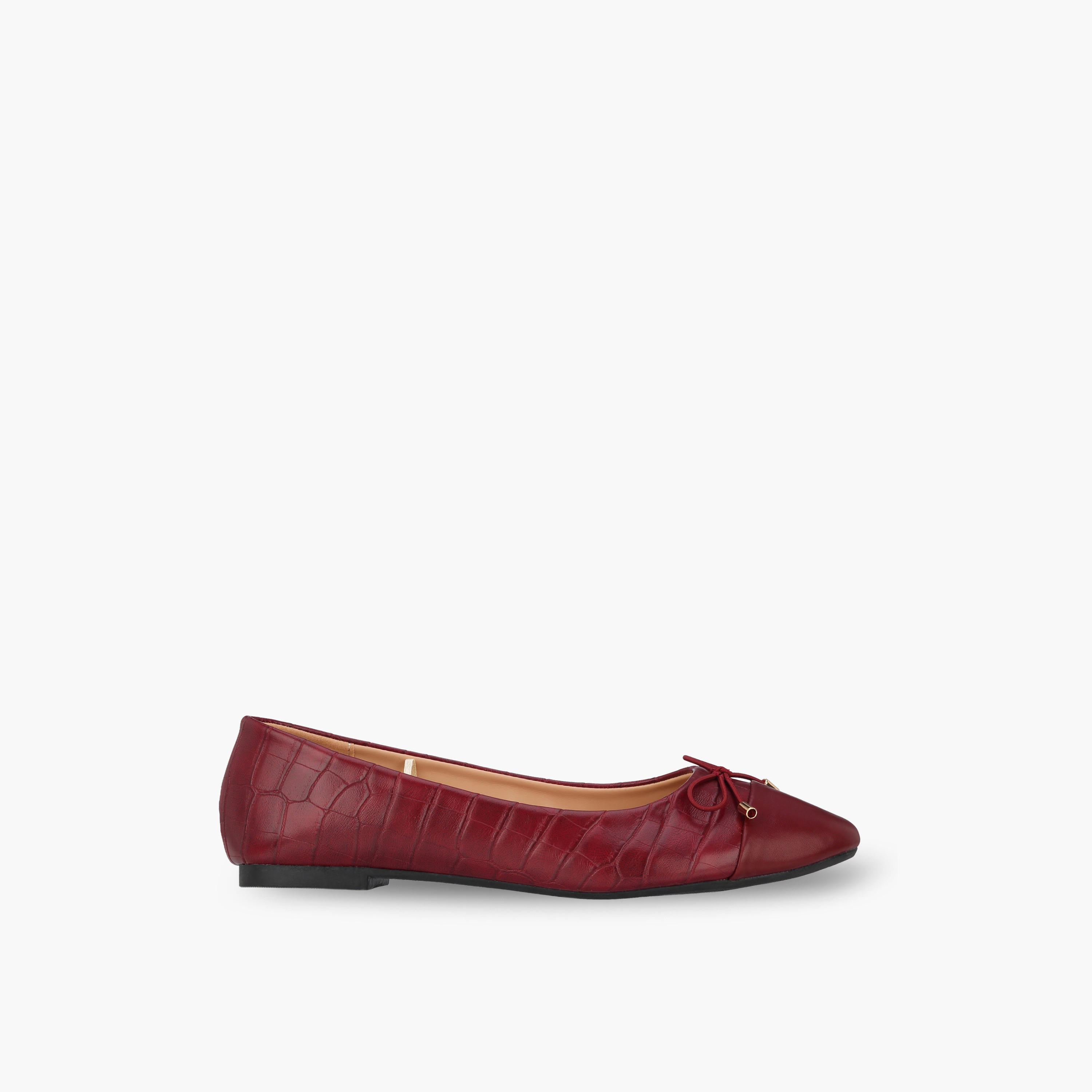 Paprika Women Bow Accent Ballerina Shoes-women-shoes-ballerinas-image-3