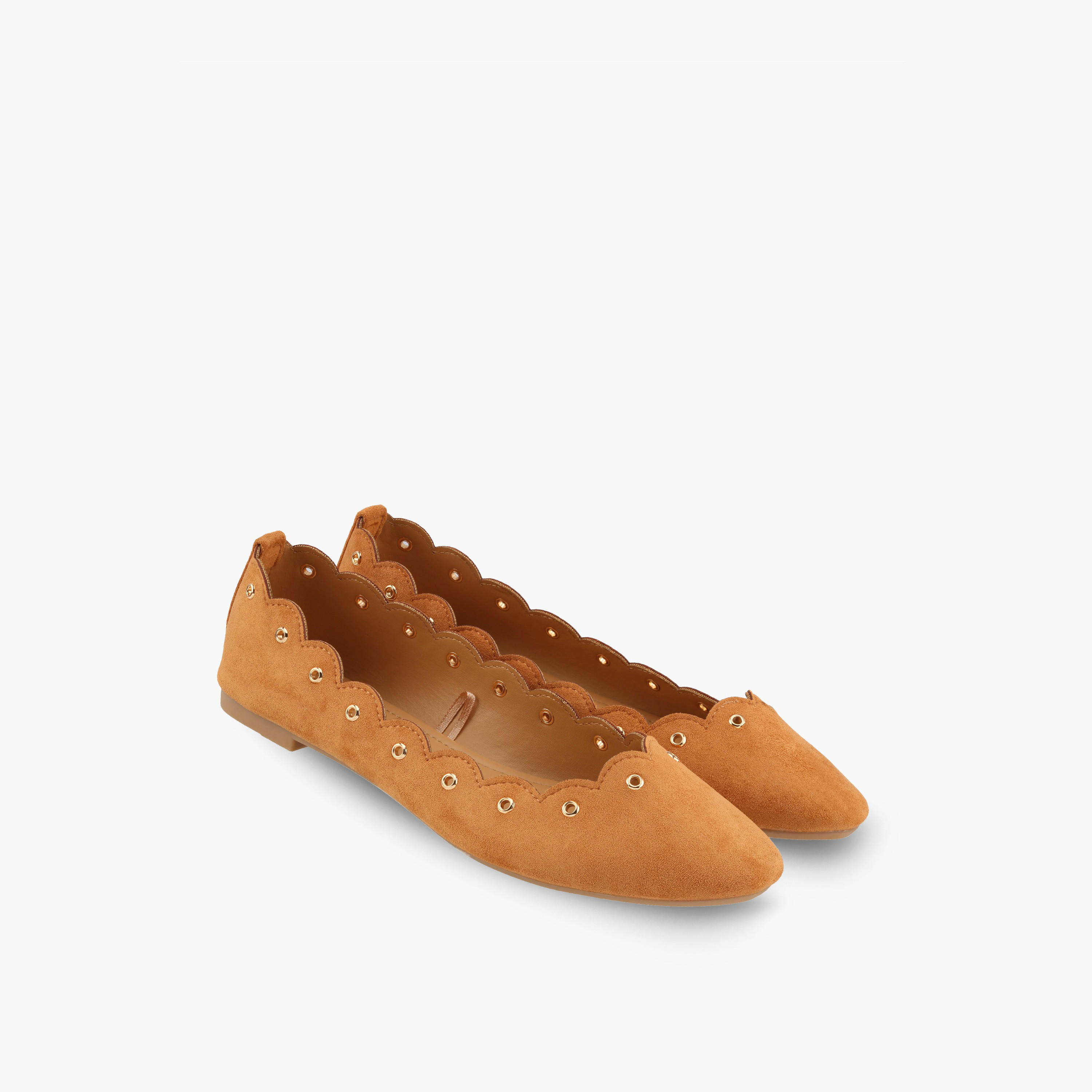 Flora Bella Women Rivets Embellished Ballerina Shoes-women-shoes-flats-ballerinas-image-1