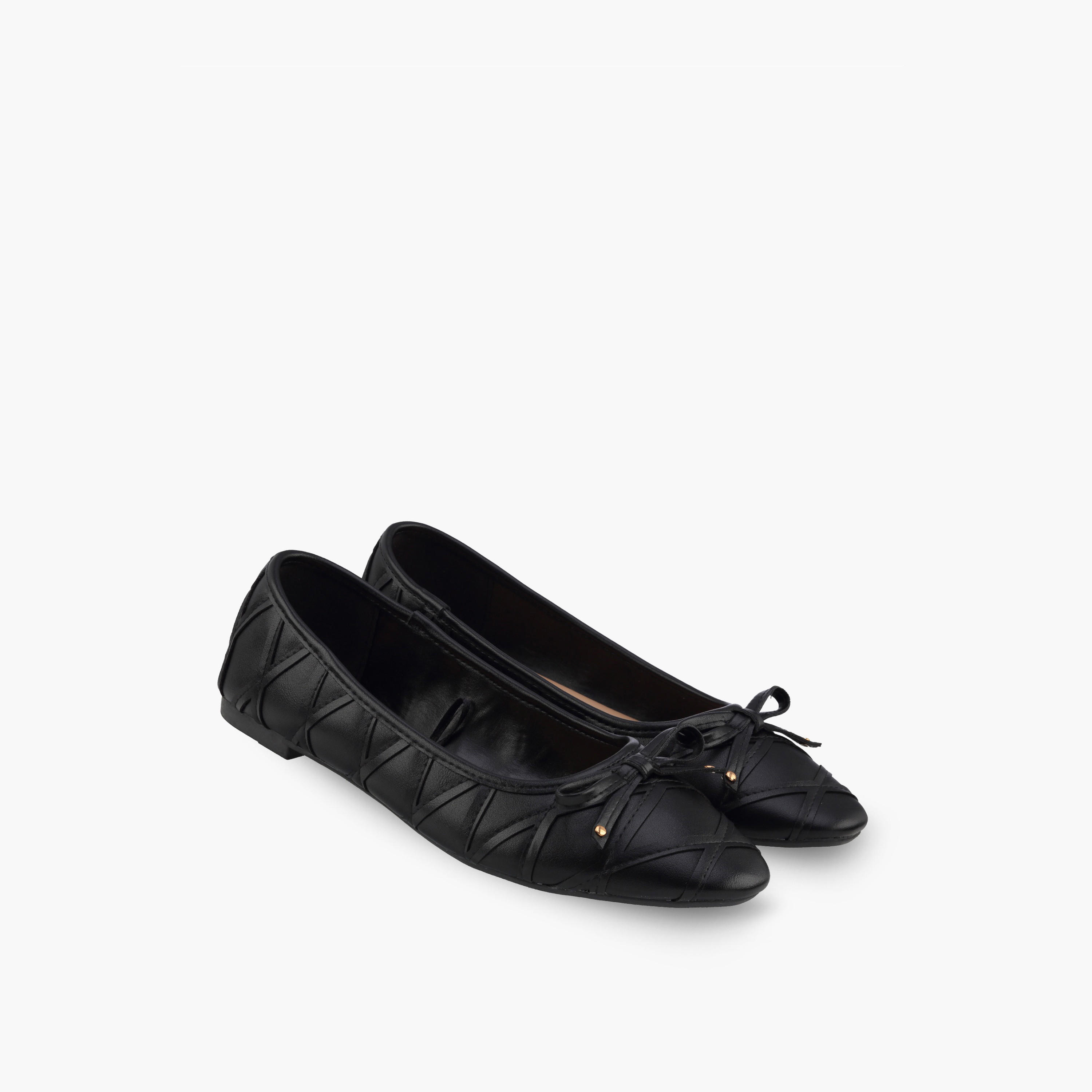 Flora Bella Women Bow Detail Ballerina Shoes-women-shoes-flats-ballerinas-image-1