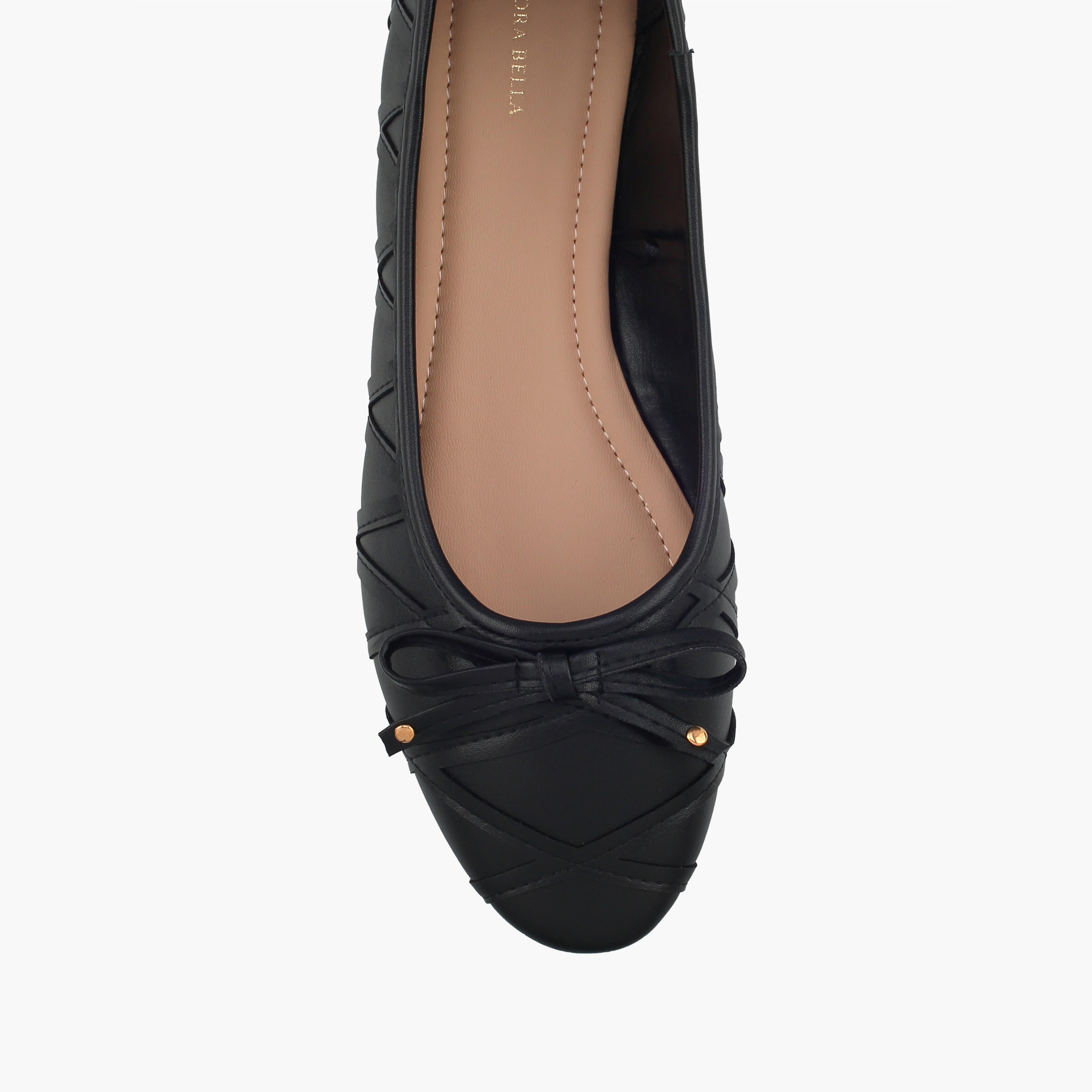 Flora Bella Women Bow Detail Ballerina Shoes-women-shoes-flats-ballerinas-image-4