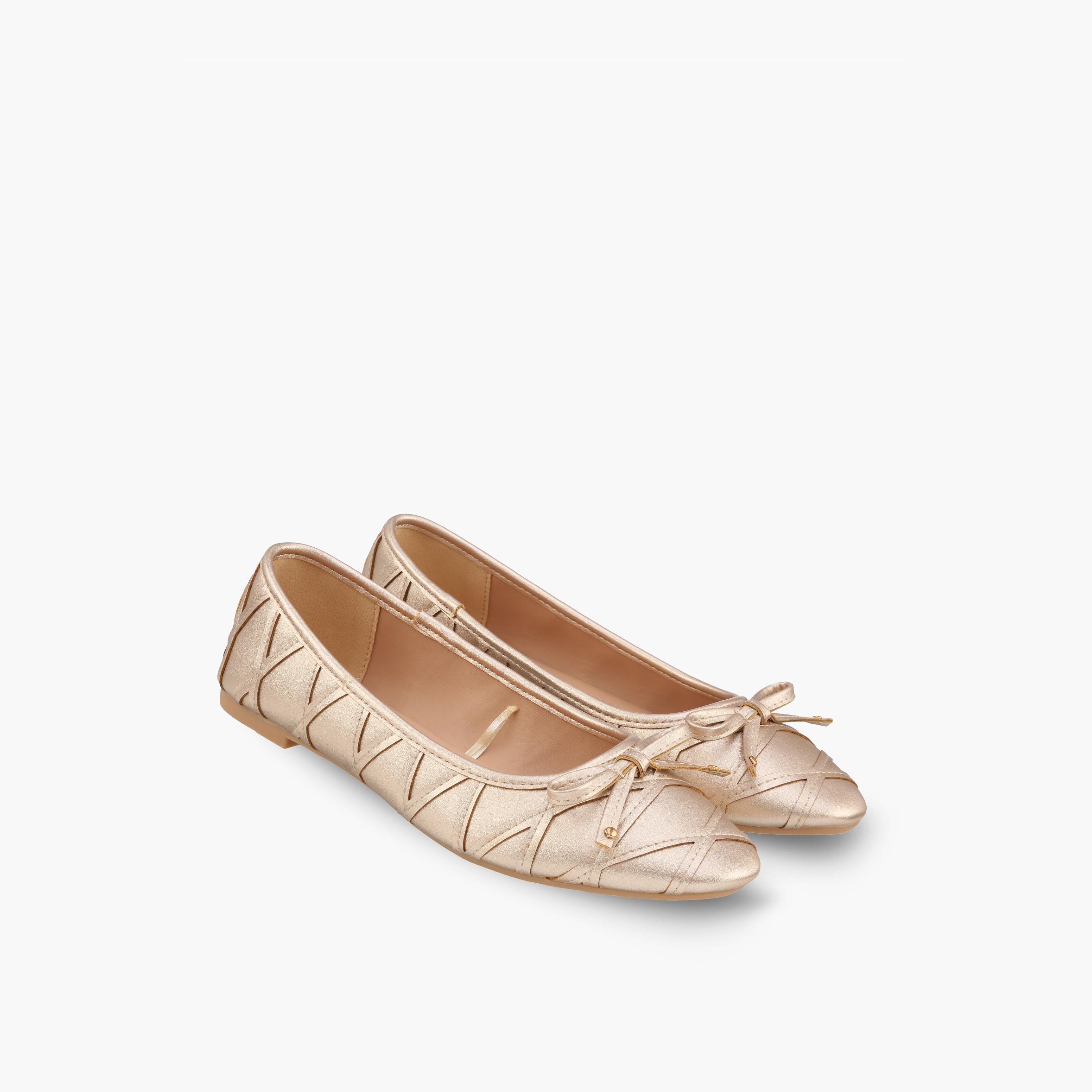 Flora Bella Women Bow Detail Ballerina Shoes-women-shoes-flats-ballerinas-image-1