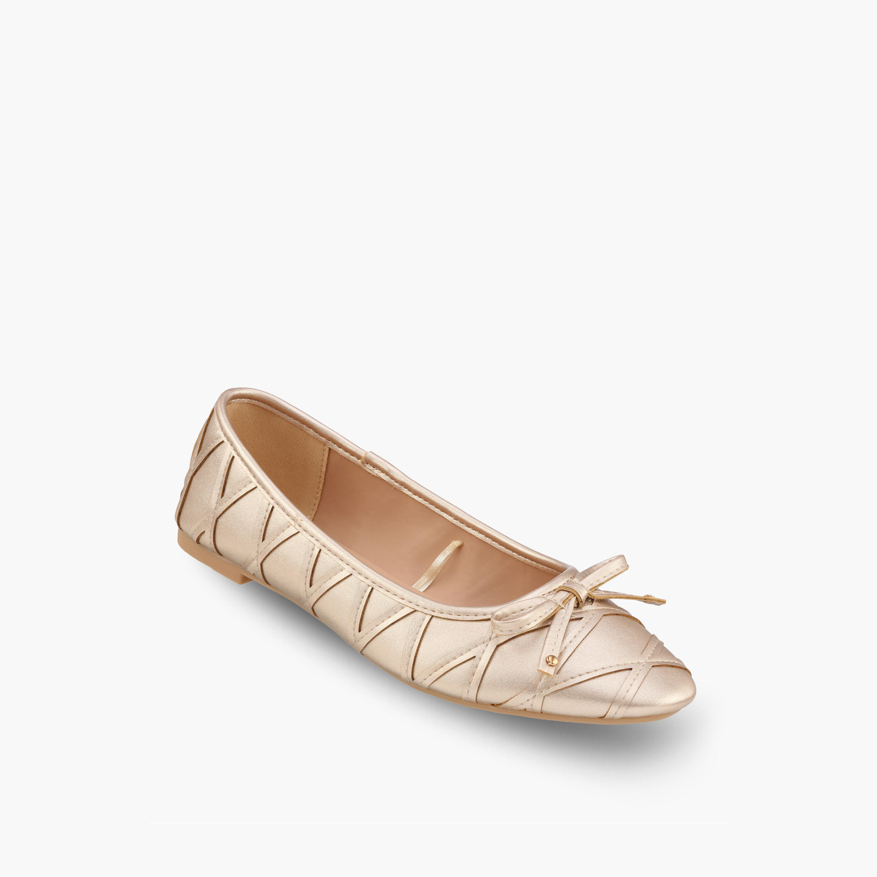 Flora Bella Women Bow Detail Ballerina Shoes-women-shoes-flats-ballerinas-image-2
