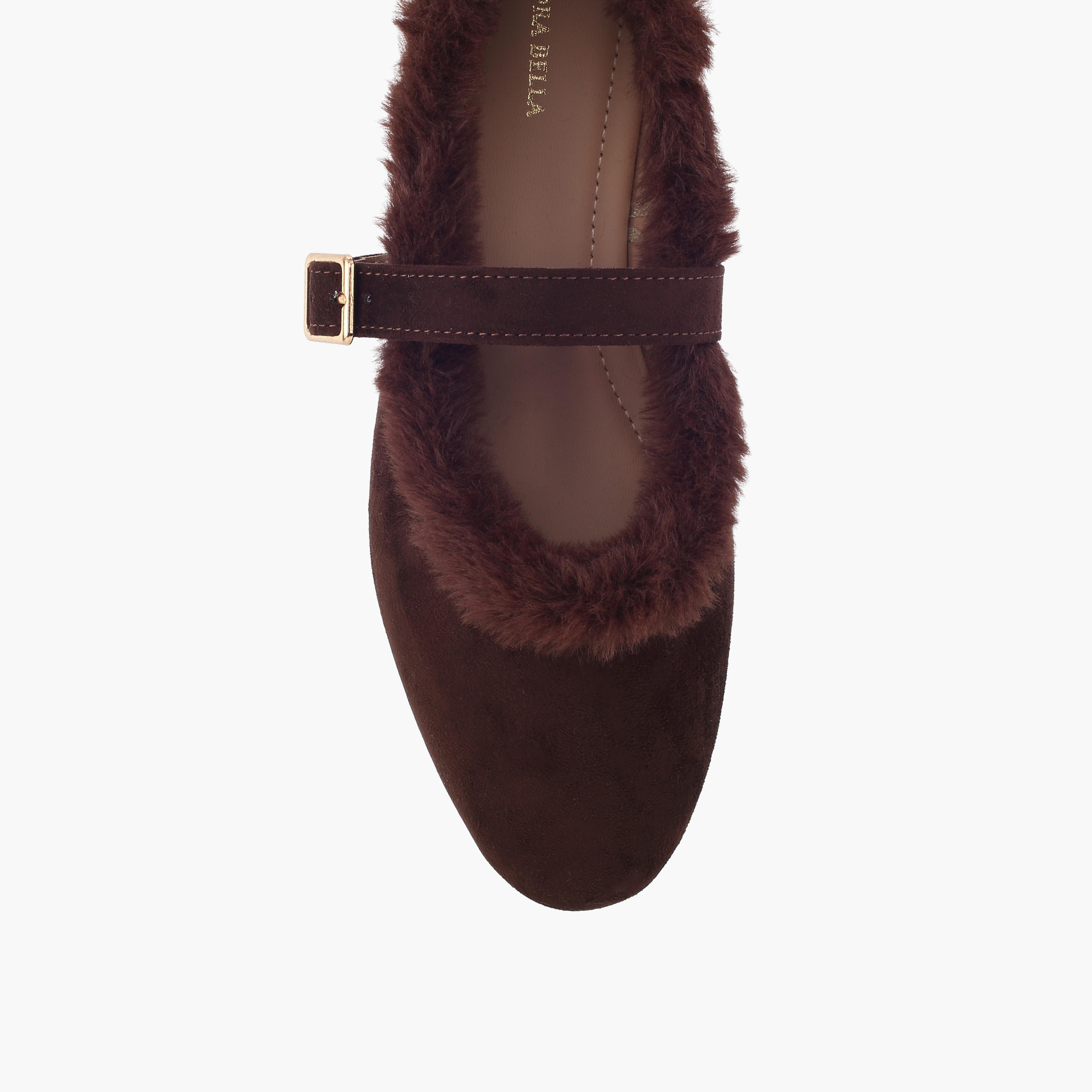 Flora Bella Women Faux Fur Mary Jane Shoes-women-shoes-ballerinas-image-4
