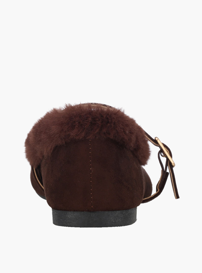 Flora Bella Women Faux Fur Mary Jane Shoes-women-shoes-ballerinas-image-5