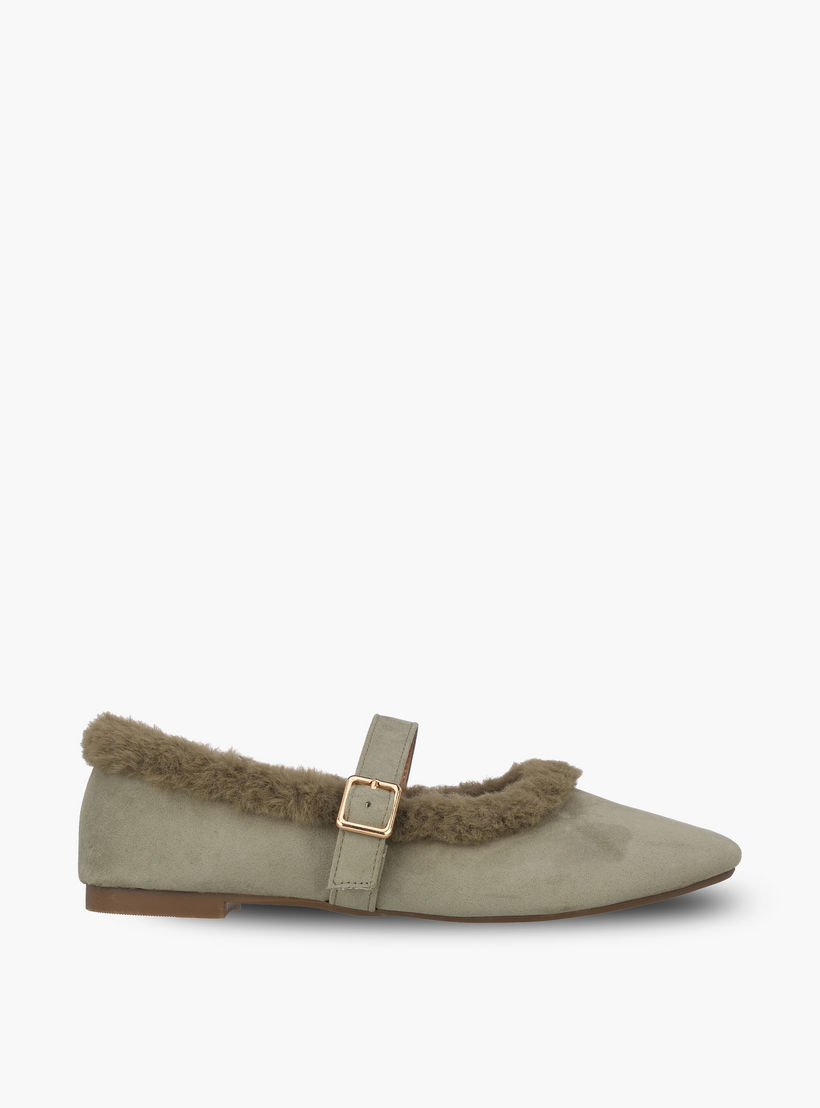 Flora Bella Women Faux Fur Mary Jane Shoes-women-shoes-ballerinas-image-3