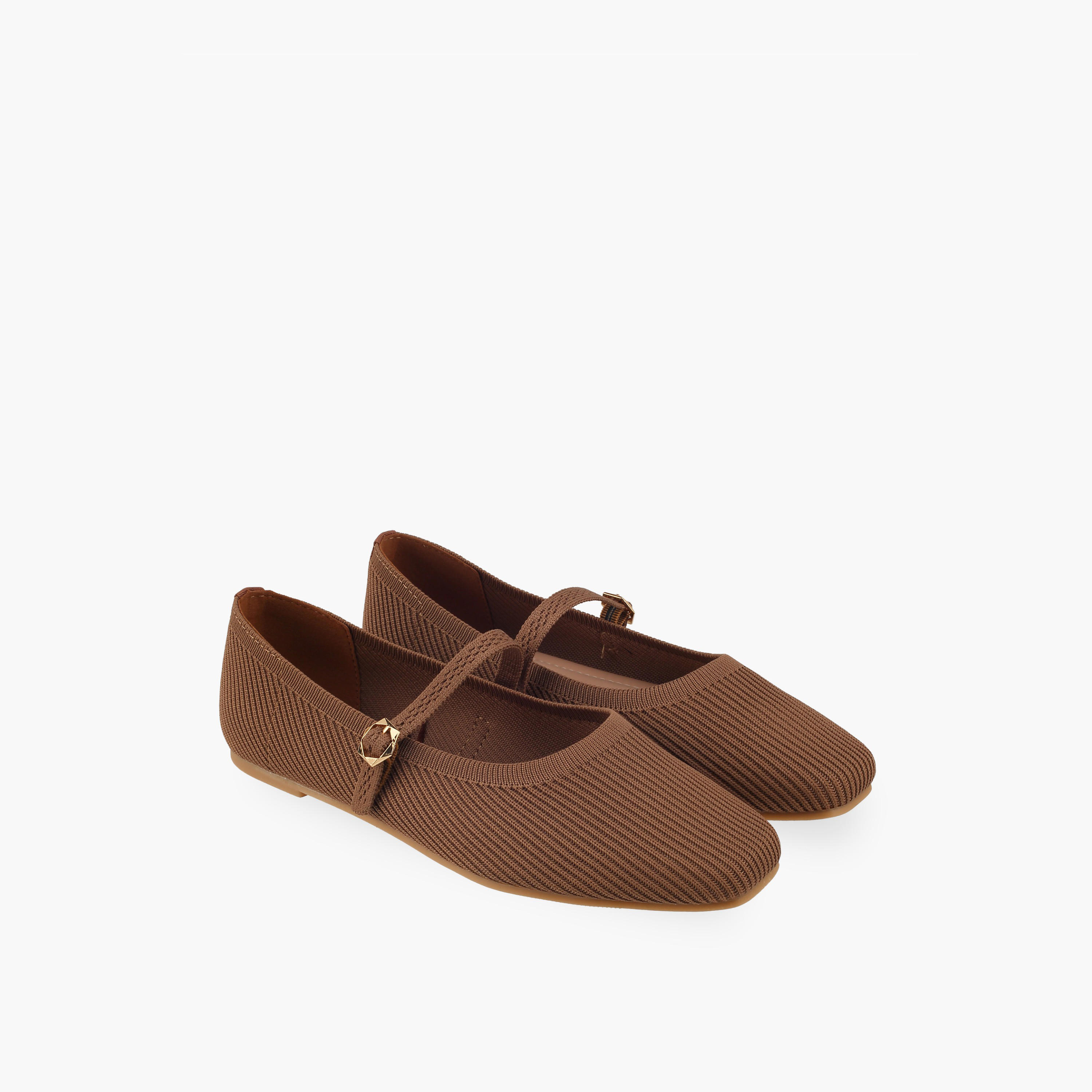 حذاء باليرينا بمشبك إغلاق للنساء من بابريكا-women-shoes-ballerinas-image-1