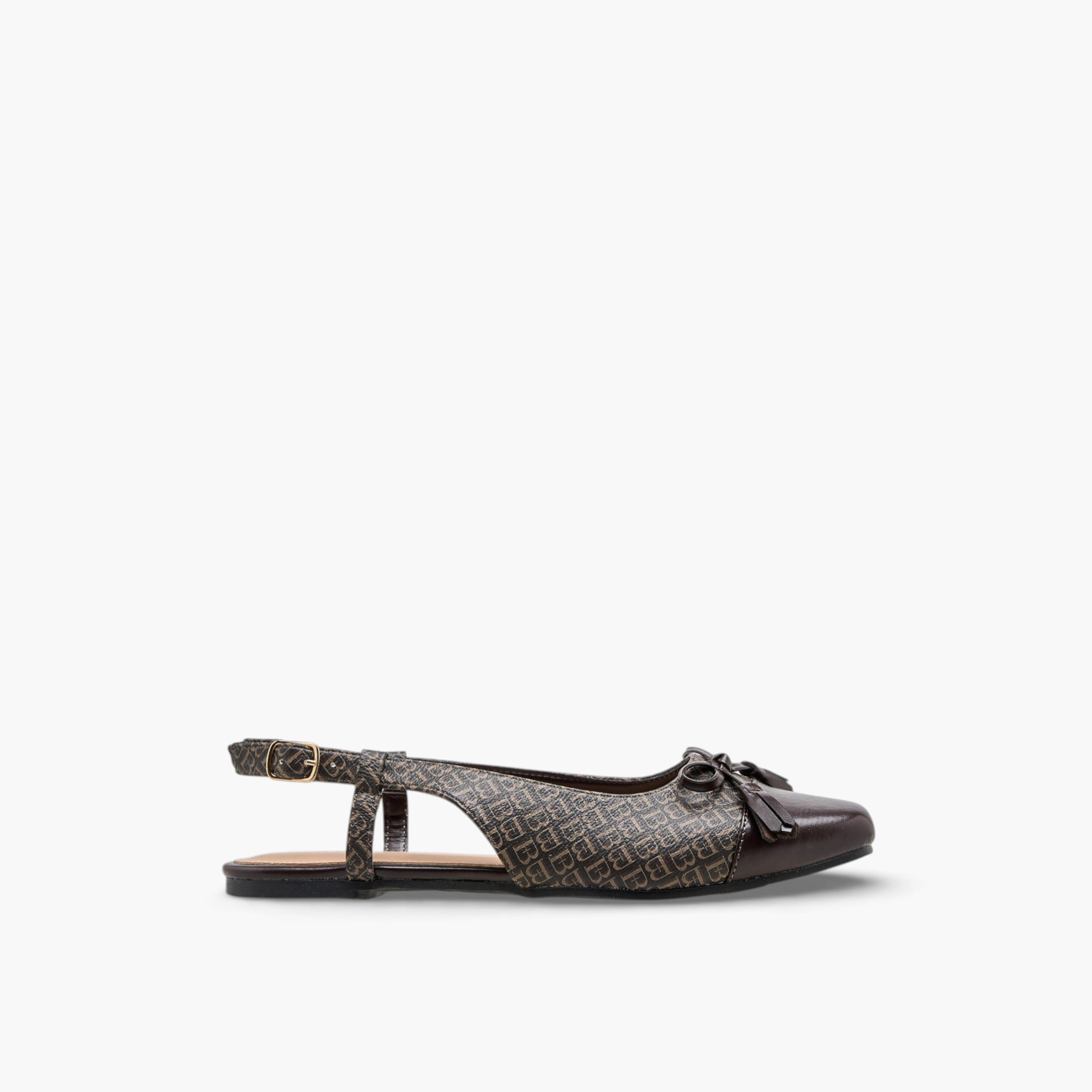 حذاء باليرينا بإبزيم إغلاق للنساء من فلورا بيلا-women-shoes-flats-ballerinas-image-3