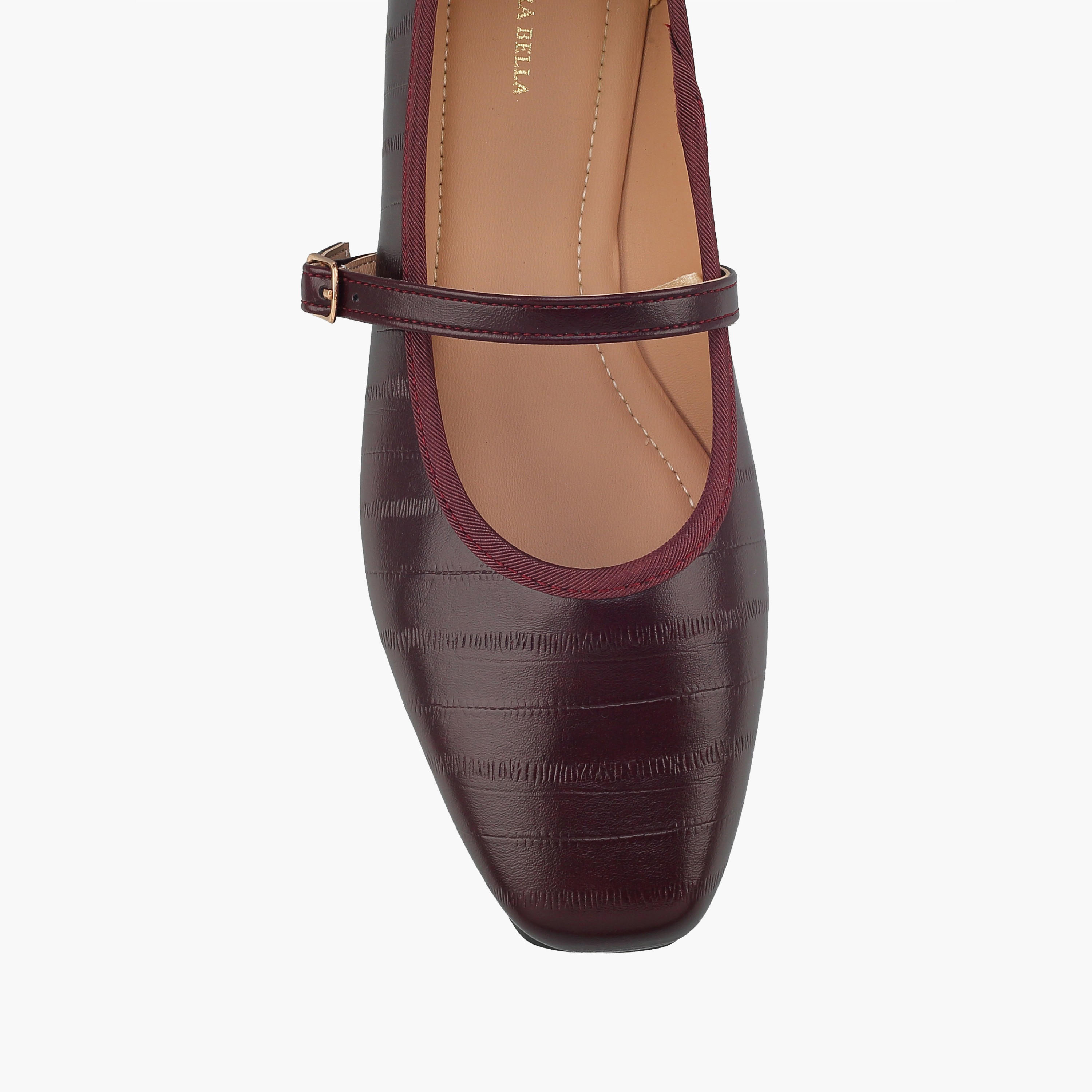 حذاء ماري جين بإبزيم إغلاق للنساء من فلورا بيلا-women-shoes-ballerinas-image-4