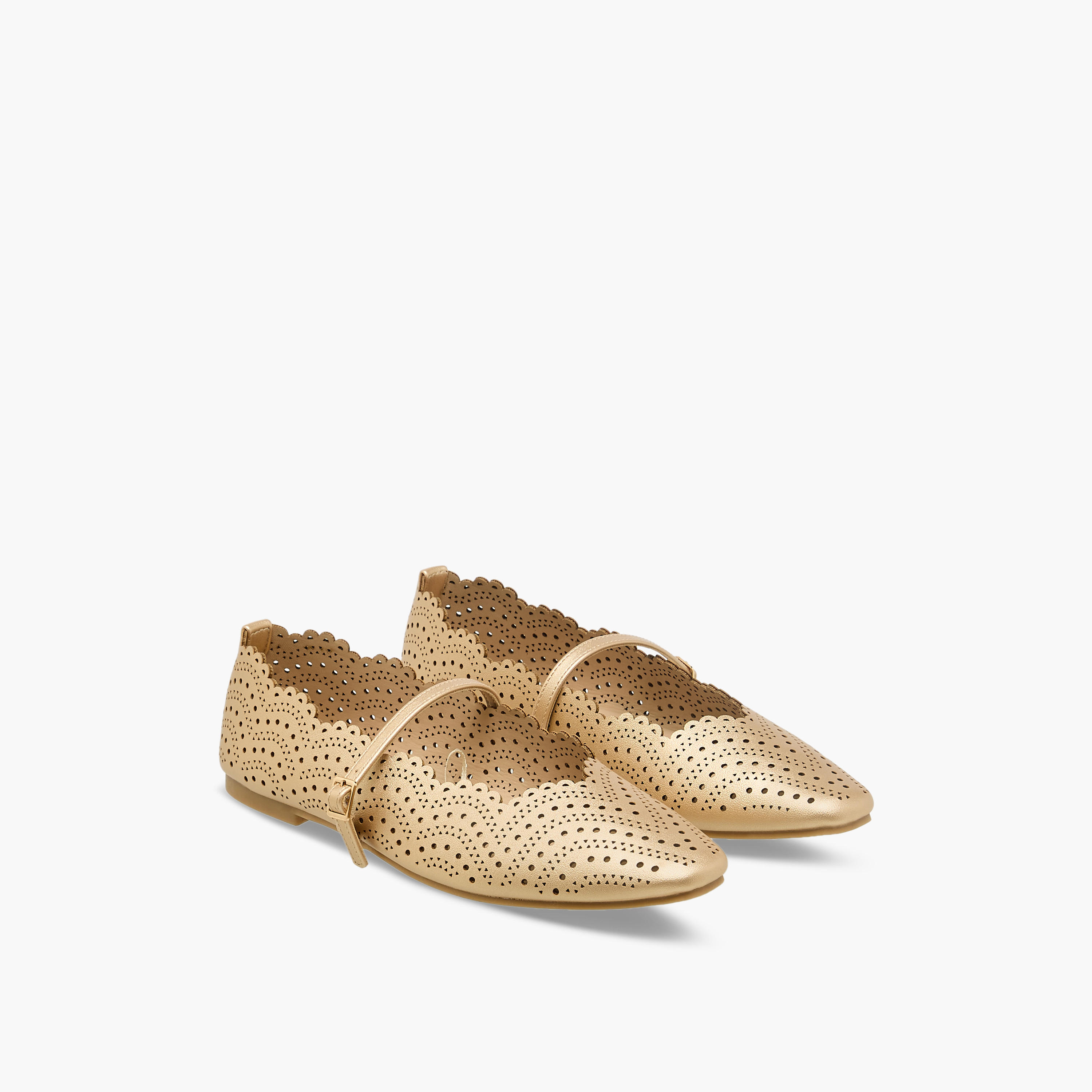 Flora Bella Women Laser Cut Ballerina Shoes-women-shoes-flats-ballerinas-image-1