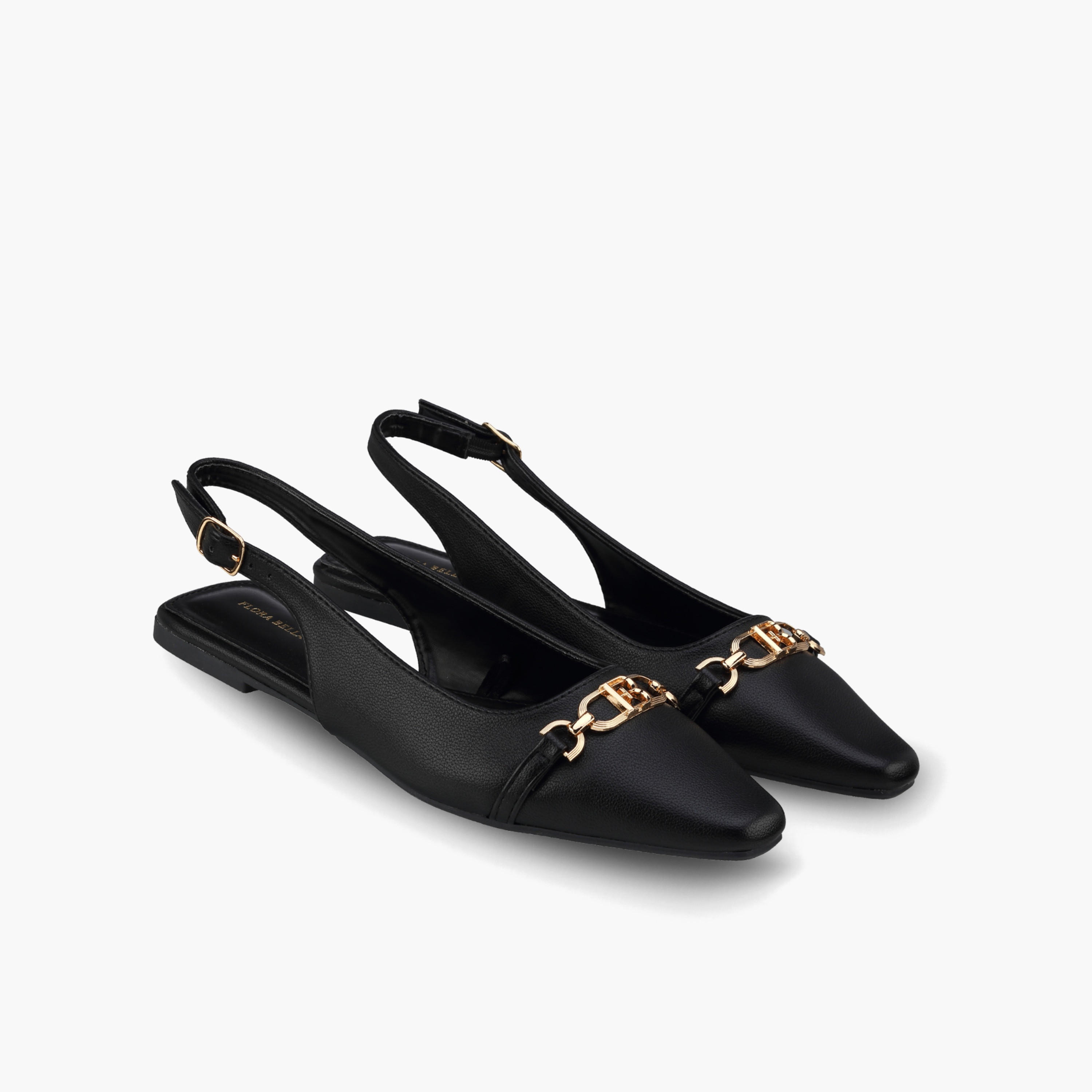 Flora Bella Women Metallic Accent Pointed Toe Shoes-women-shoes-flats-ballerinas-image-1
