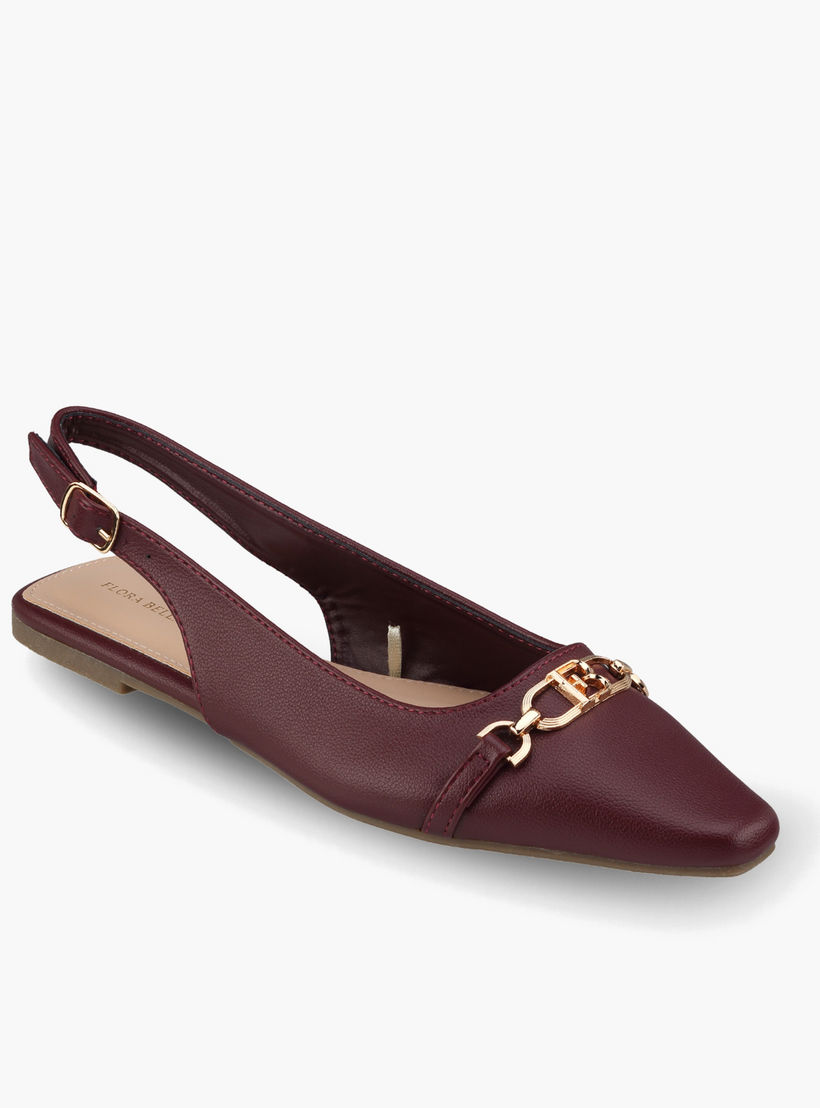 Flora Bella Women Metallic Accent Pointed Toe Shoes-women-shoes-flats-ballerinas-image-2