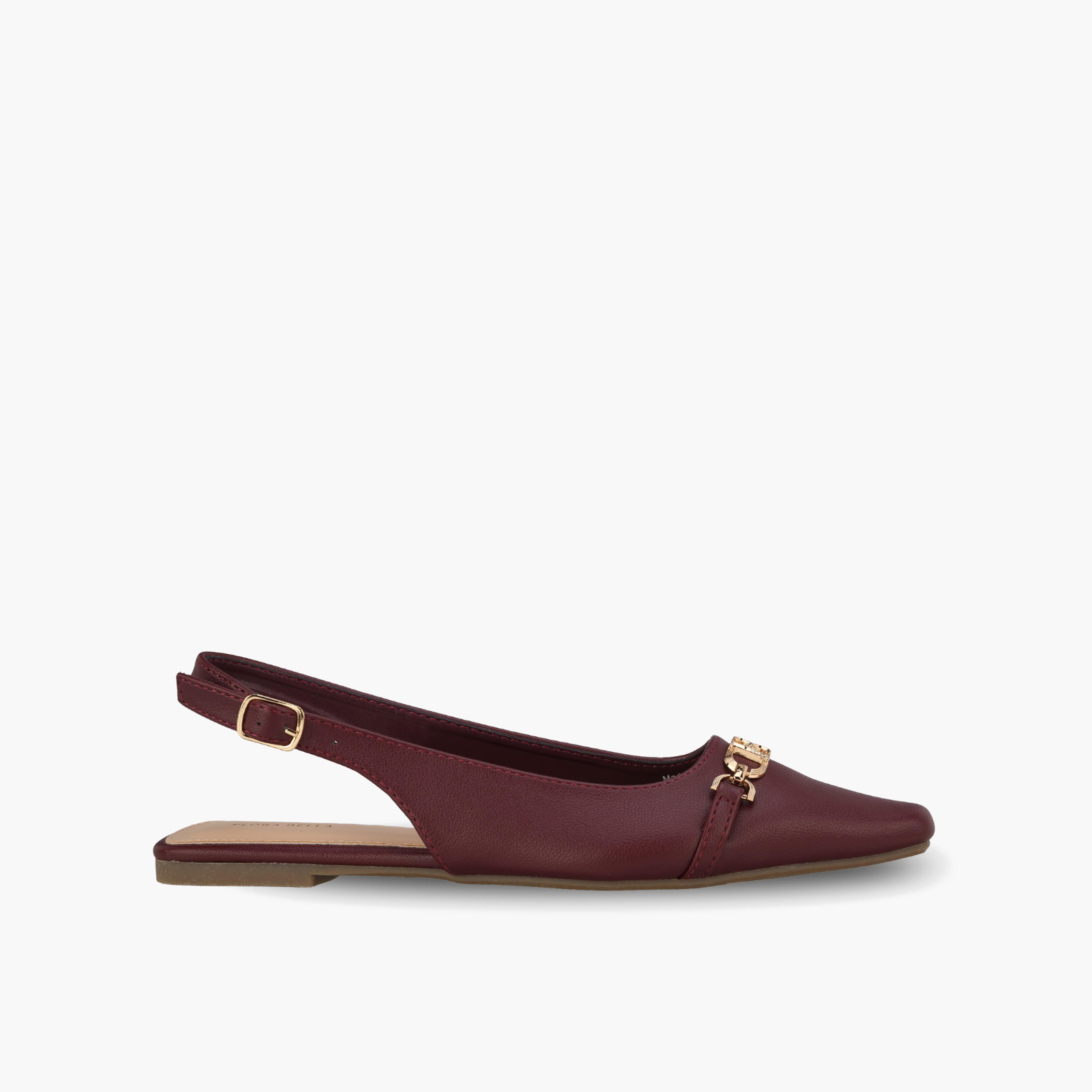 Flora Bella Women Metallic Accent Pointed Toe Shoes-women-shoes-flats-ballerinas-image-3
