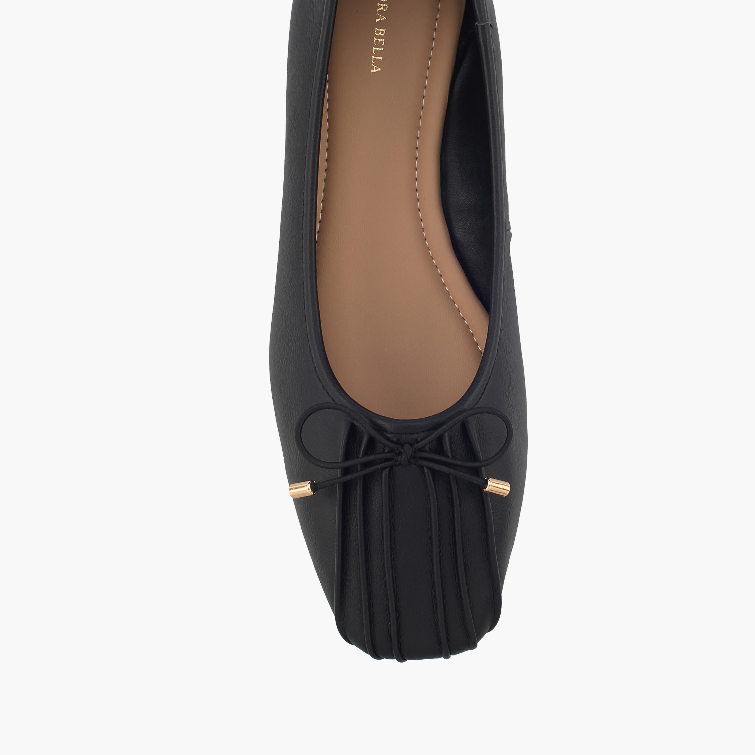 حذاء باليرينا بفيونكة أنيقة للنساء من فلورا بيلا-women-shoes-ballerinas-image-4