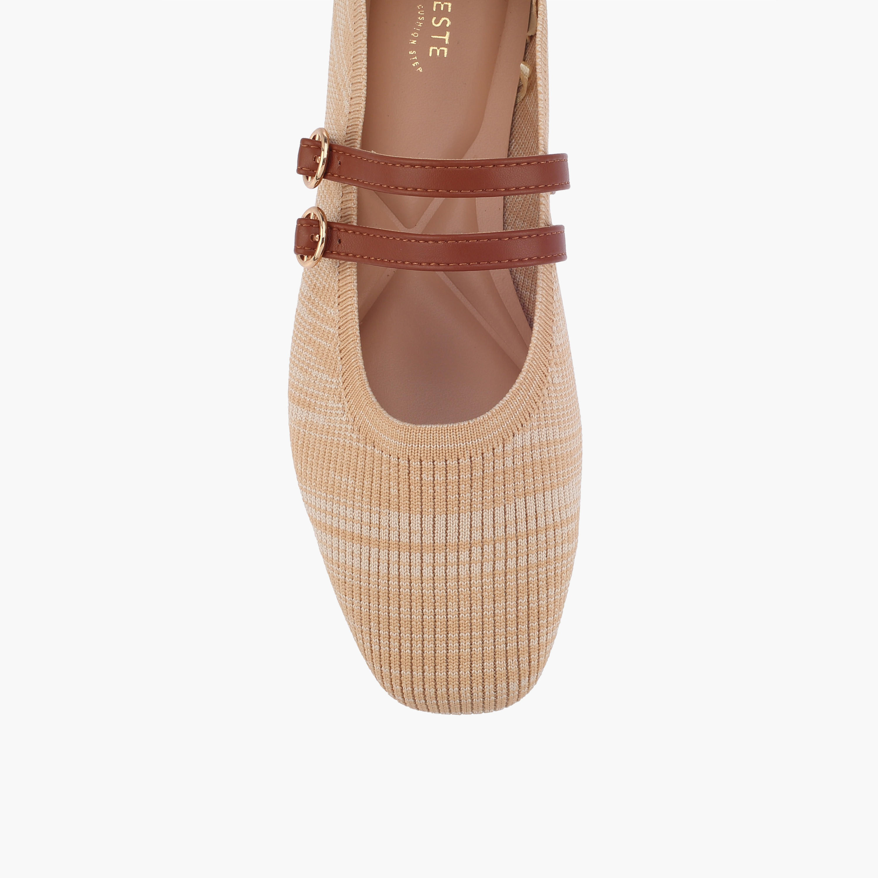 حذاء باليرينا بإبزيم إغلاق للنساء من سيليست-women-shoes-ballerinas-image-4