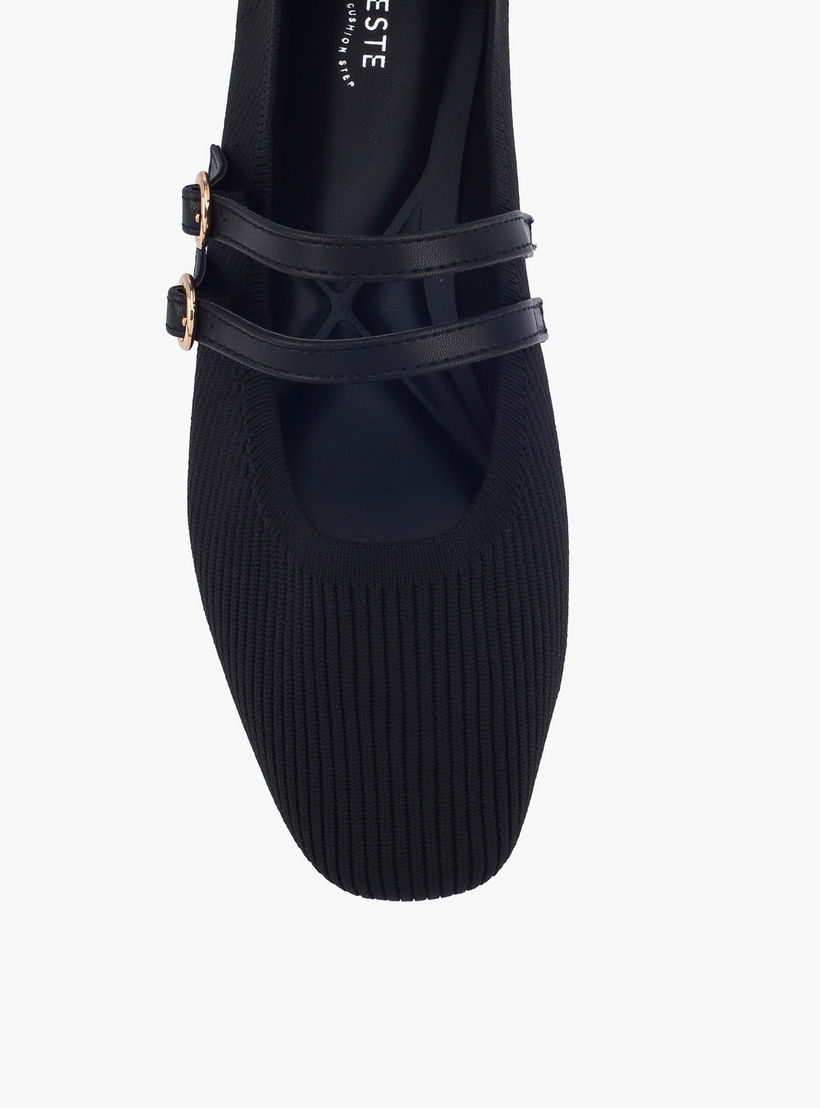 حذاء باليرينا بإبزيم إغلاق للنساء من سيليست-women-shoes-ballerinas-image-4
