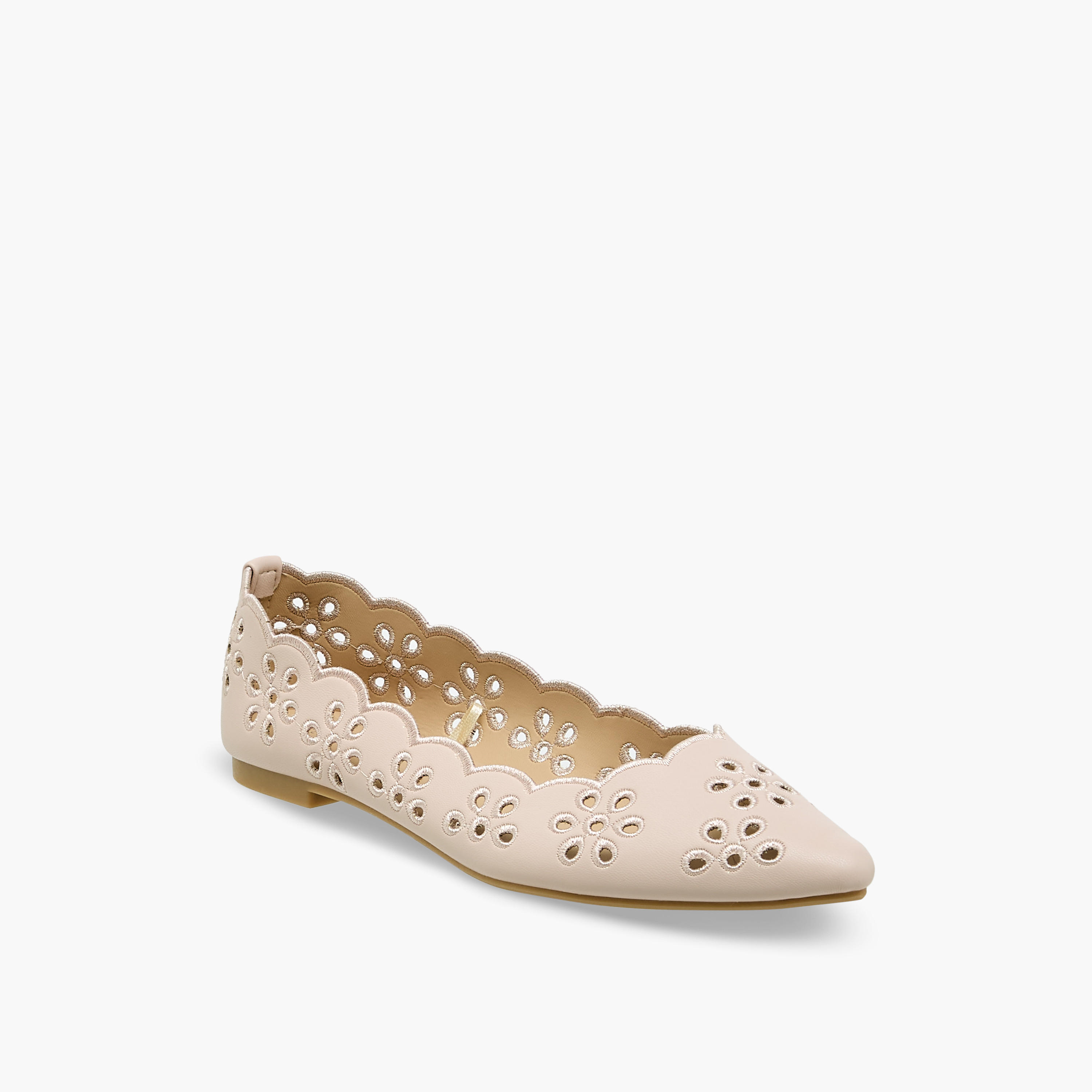 Flora Bella Women Scalloped Laser Cut Ballerina Shoes-women-shoes-ballerinas-image-2