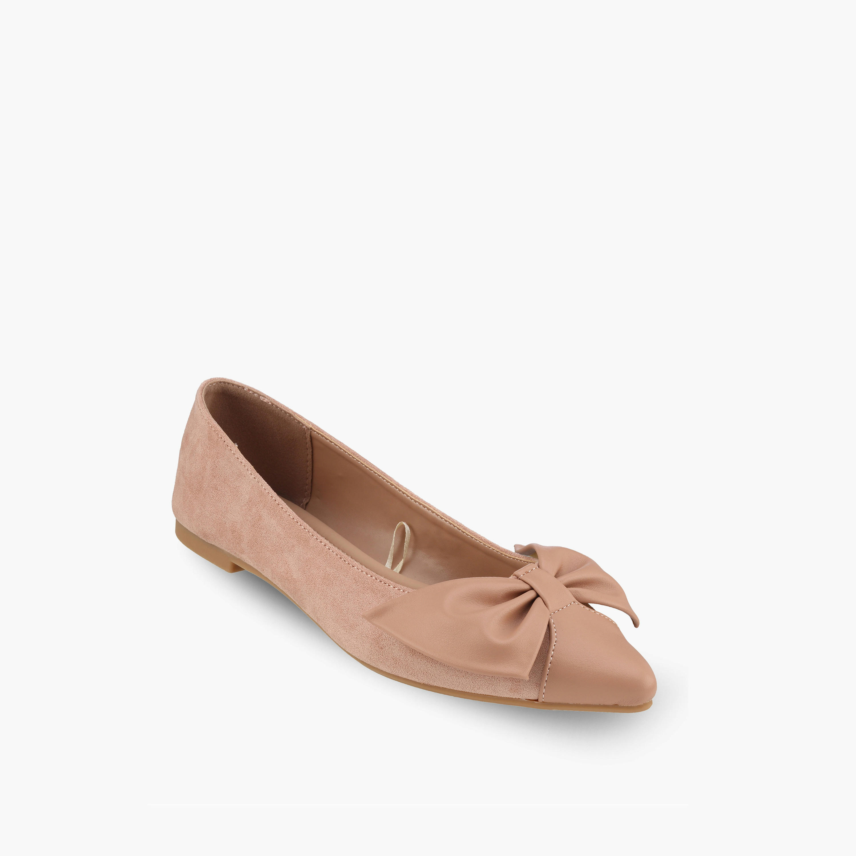 Flora Bella Women Bow Accent Ballerina Shoes-women-shoes-flats-ballerinas-image-2