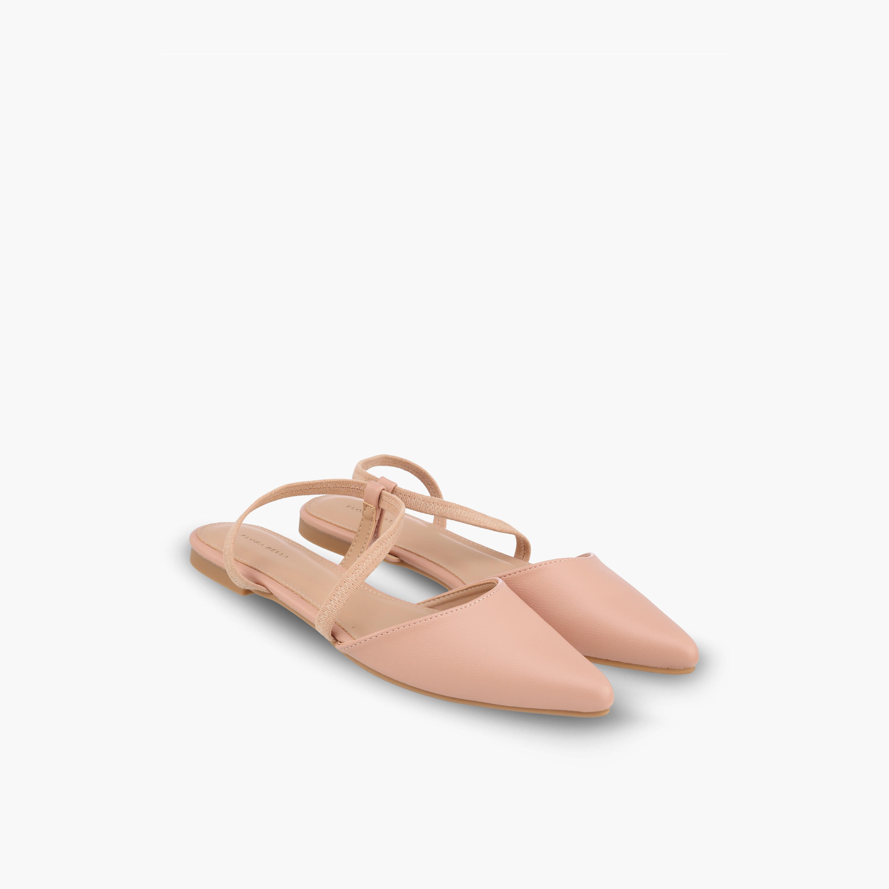 Flora Bella Solid Pointed Toe Mules-women-shoes-flats-mules-image-1