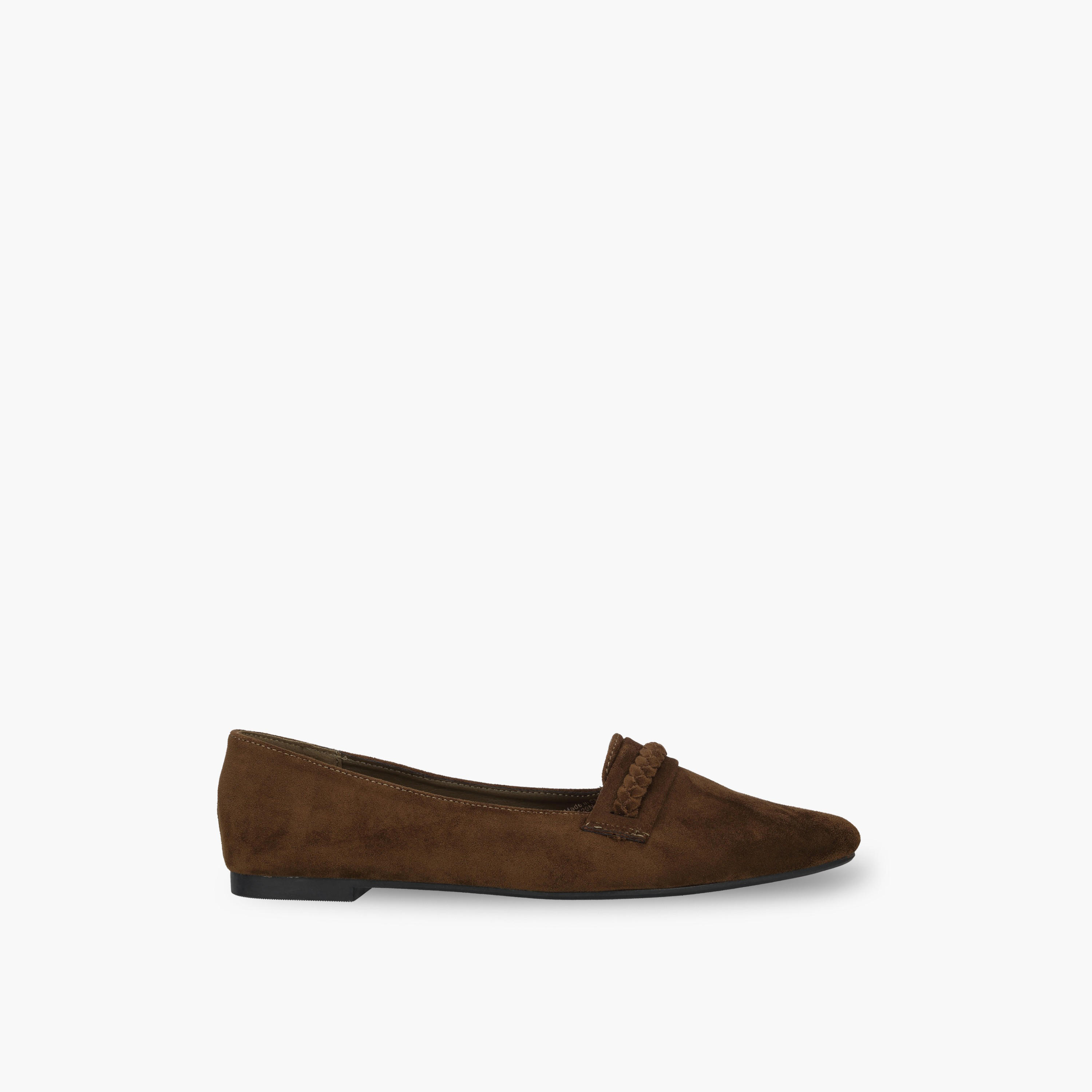 حذاء باليرينا نسائي سهل الارتداء بتفاصيل مضفرة من فلورا بيلا-women-shoes-flats-ballerinas-image-3