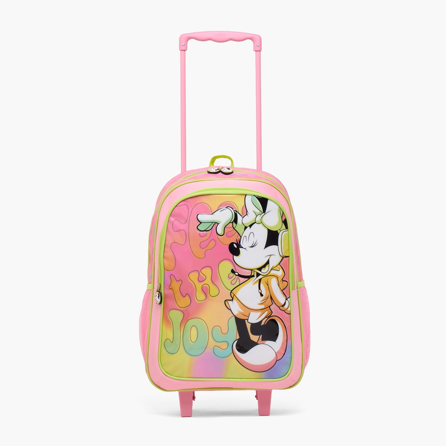 Minnie Mouse Print 3-Piece School Trolley Bag Set for Girls 13+ Years with Pencil Pouch-school-bagsandbackpacks-trolleybags-image-4